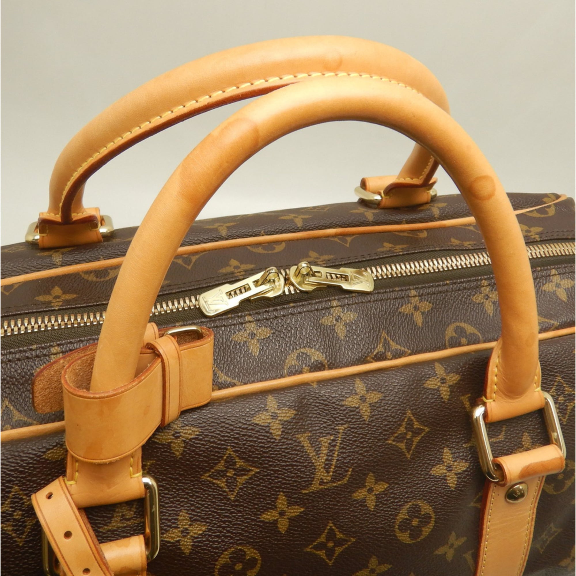 Louis Vuitton Monogram Brown Monogram Boston Bag (Pre-Owned)