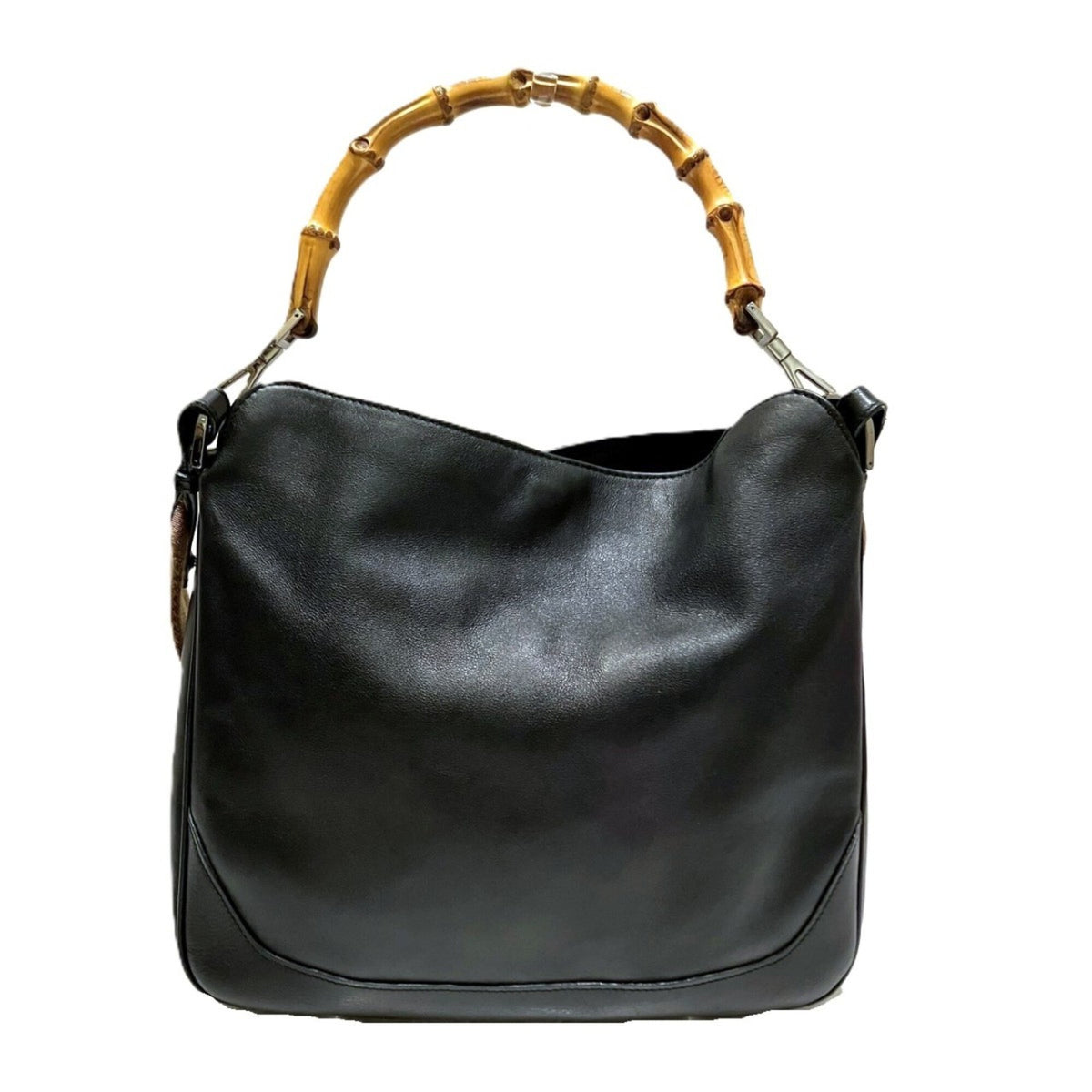 Gucci Black Leather Shoulder Bag (Pre-Owned)