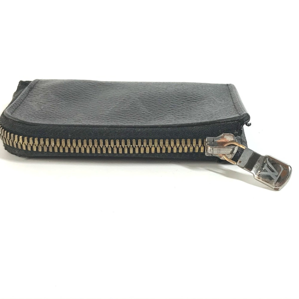 Louis Vuitton Black Monogram Eclipse Coin Purse/Coin Case (Pre-Owned)