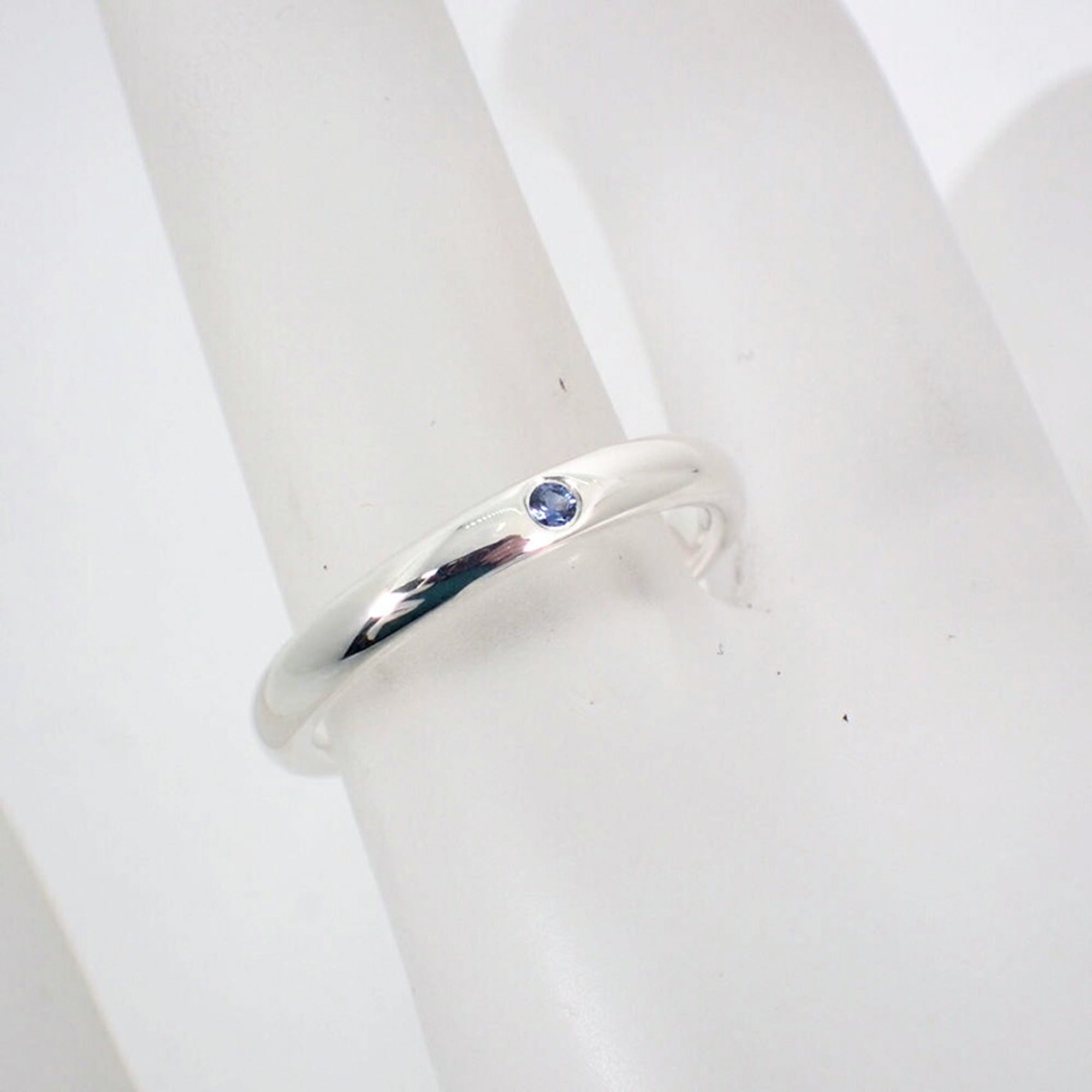 Tiffany Blue Sterling Silver 925 Band Ring (Pre-Owned)