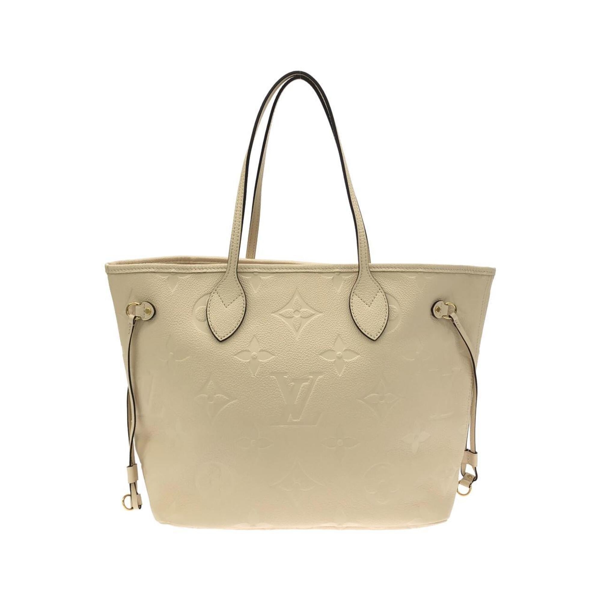 Louis Vuitton Beige Leather Handbag Pouch (Pre-Owned)