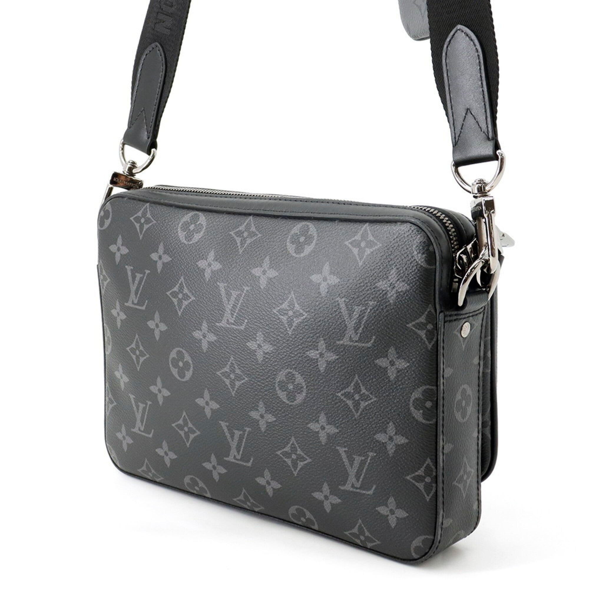 Louis Vuitton Monogram Eclipse Black Noir Monogram Eclipse Handbag Shoulder Bag (Pre-Owned)