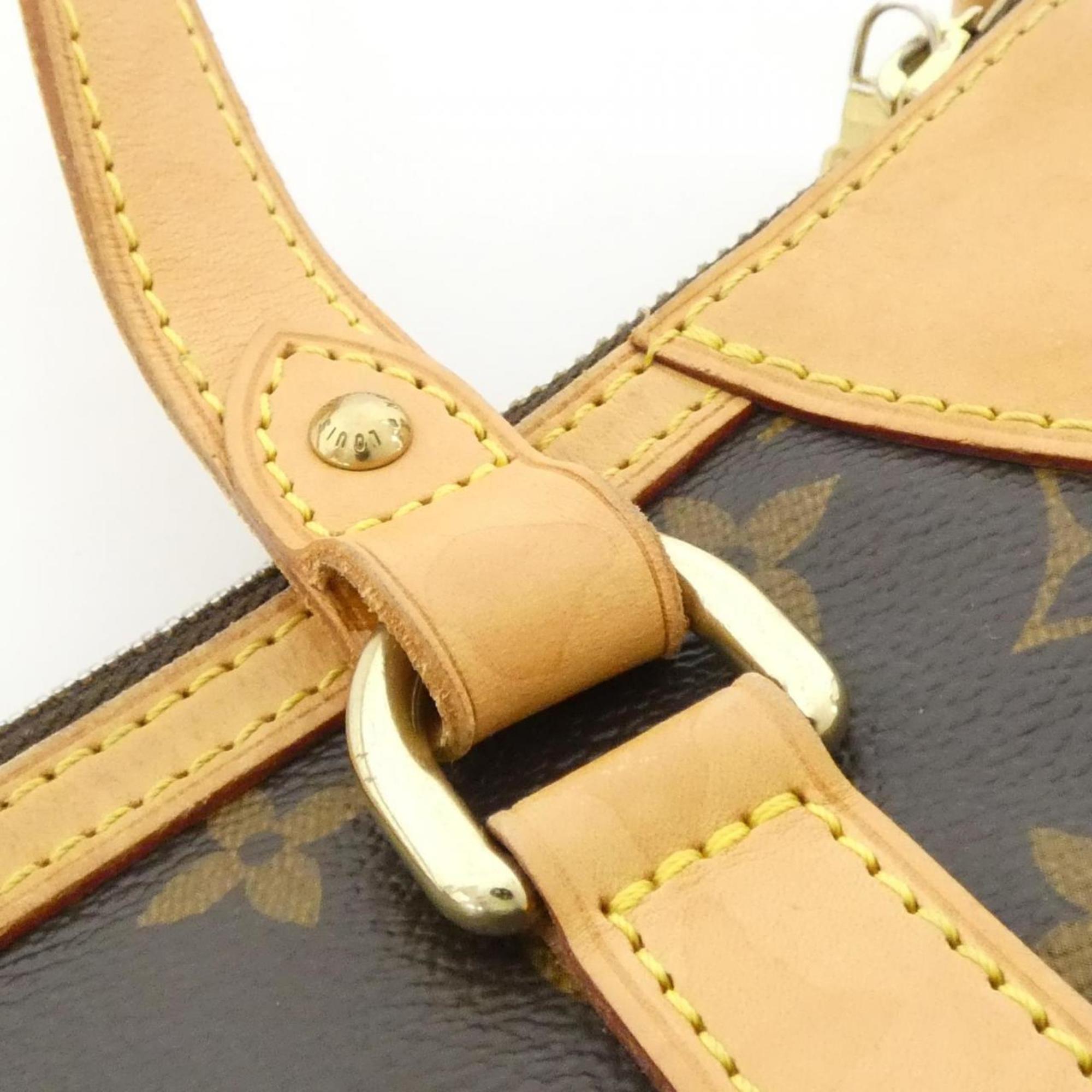 Louis Vuitton Brown Coated Canvas Handbag (Pre-Owned)