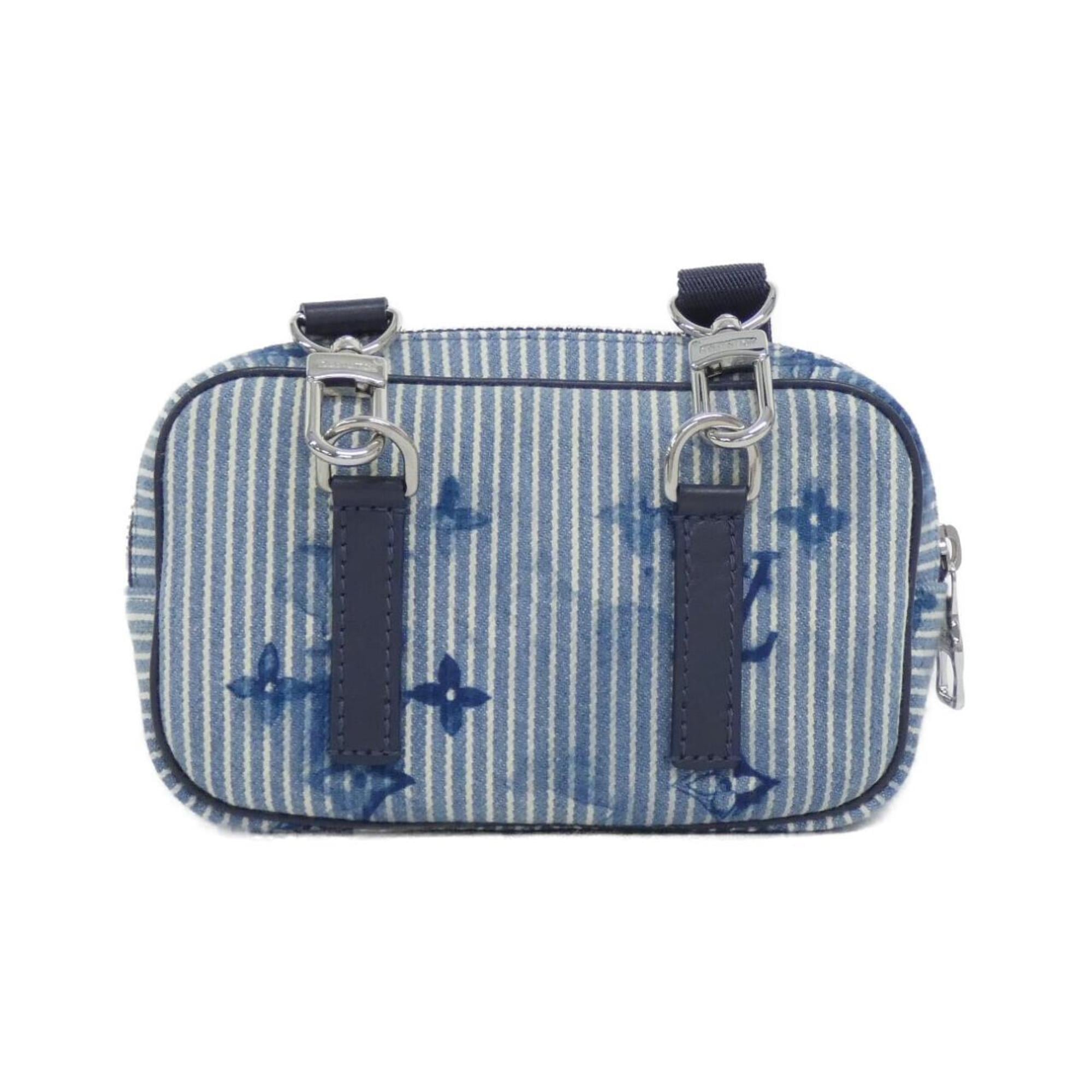 Louis Vuitton Monogram Navy Monogram Canvas Pochette Shoulder Bag (Pre-Owned)