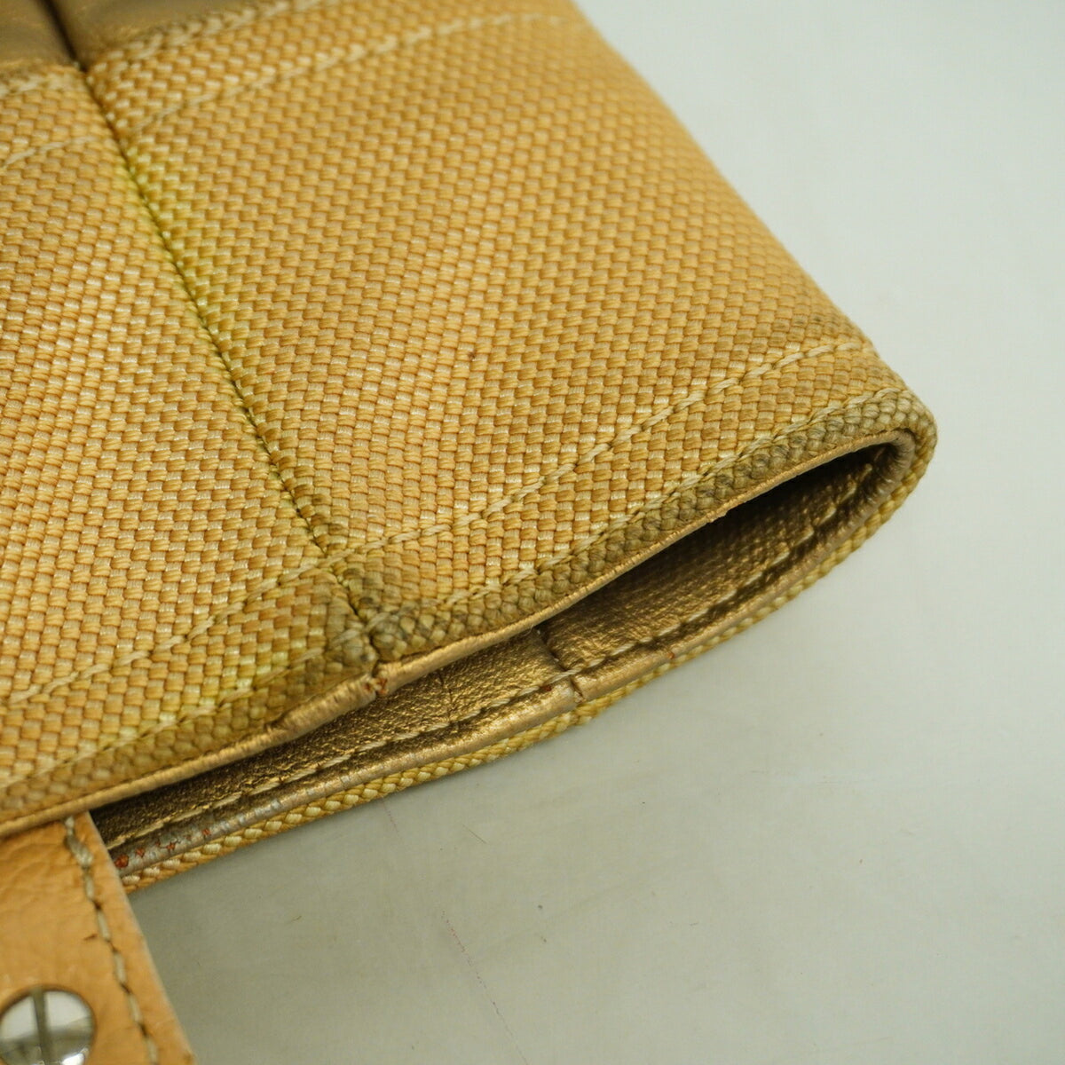 Chanel Beige Canvas Tote Bag (Pre-Owned)