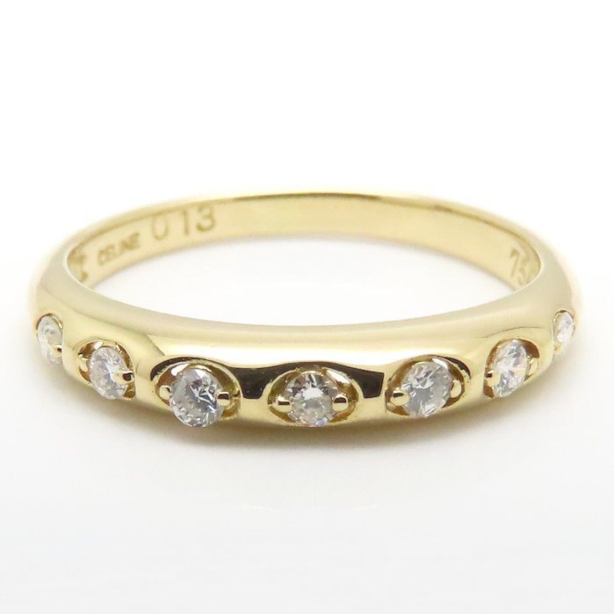 Celine Yellow Gold (18K) Band Ring (Pre-Owned)