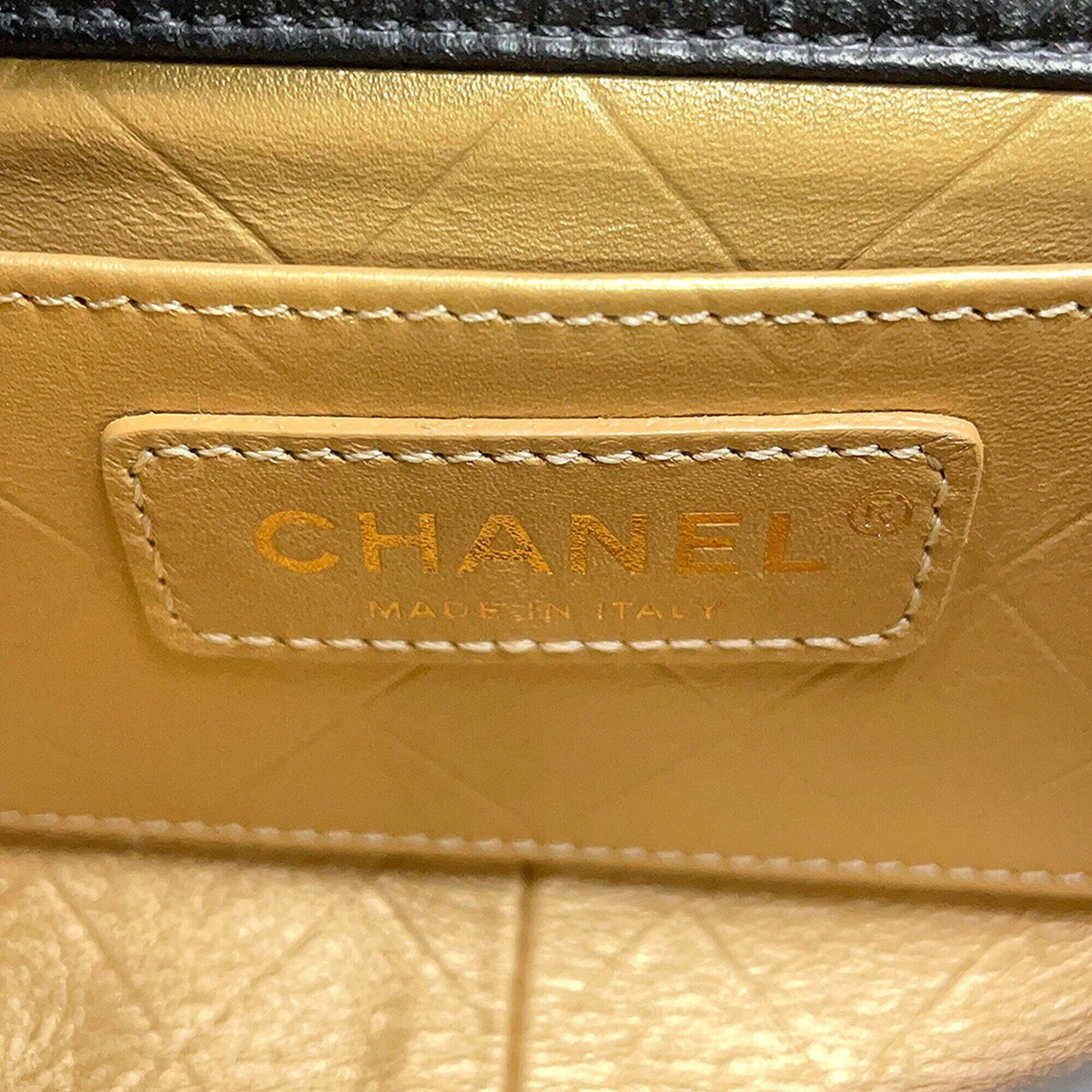 Chanel Black Rhinestone Handbag Shoulder Bag (Pre-Owned)