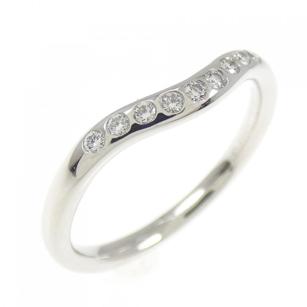 Tiffany Platinum 950 Band Ring (Pre-Owned)
