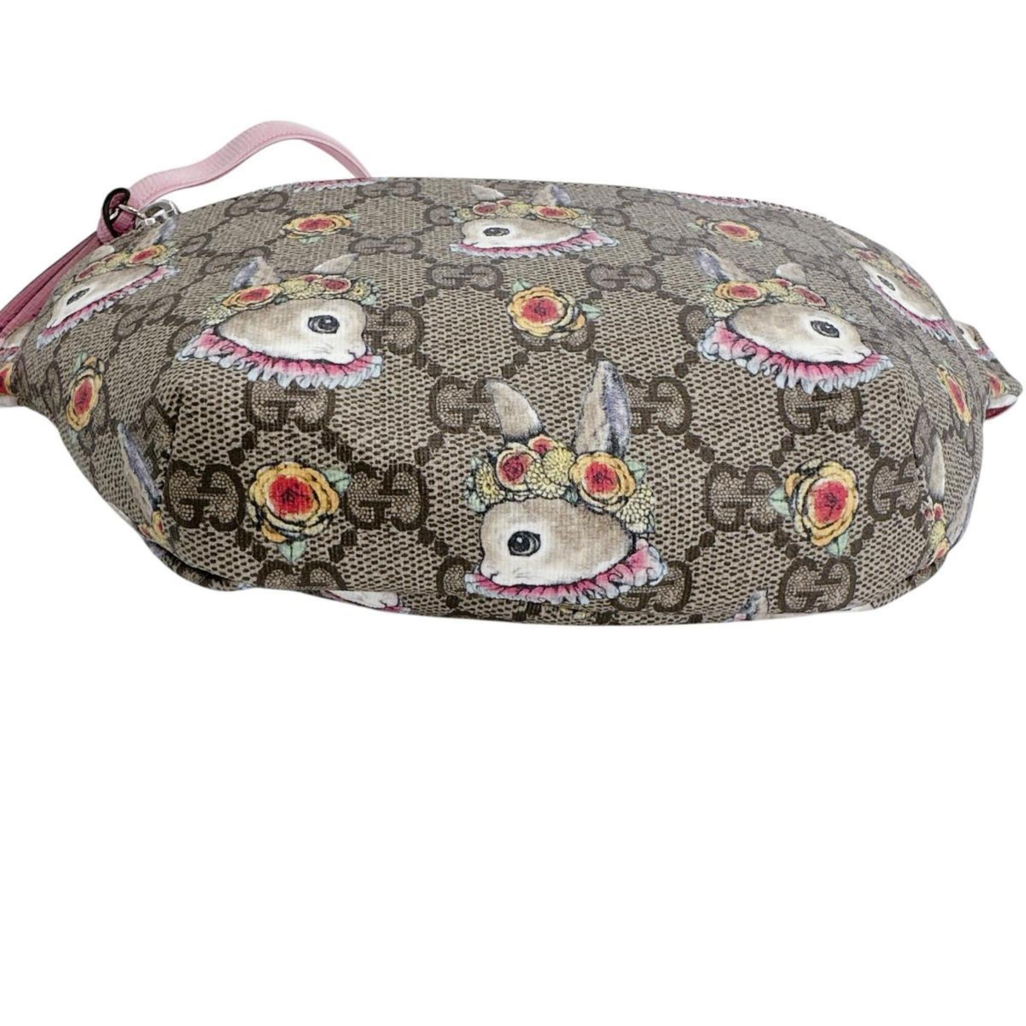 Gucci Beige Gg Supreme Fanny Pack (Pre-Owned)