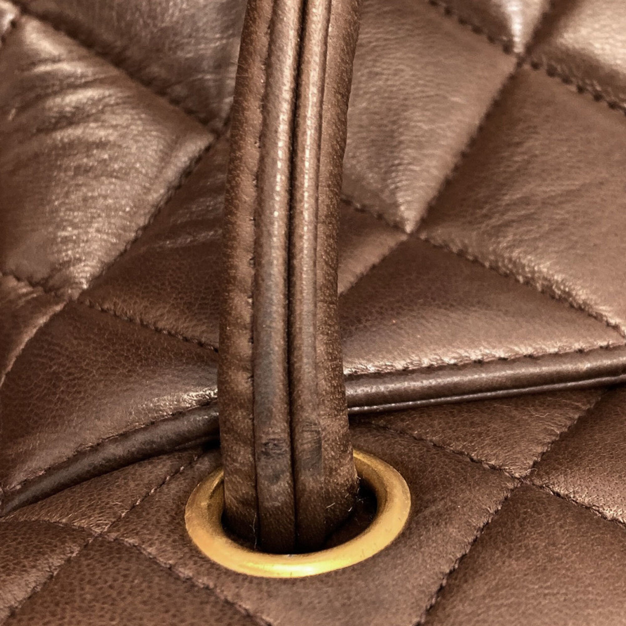 Chanel Brown Tote Bag (Pre-Owned)