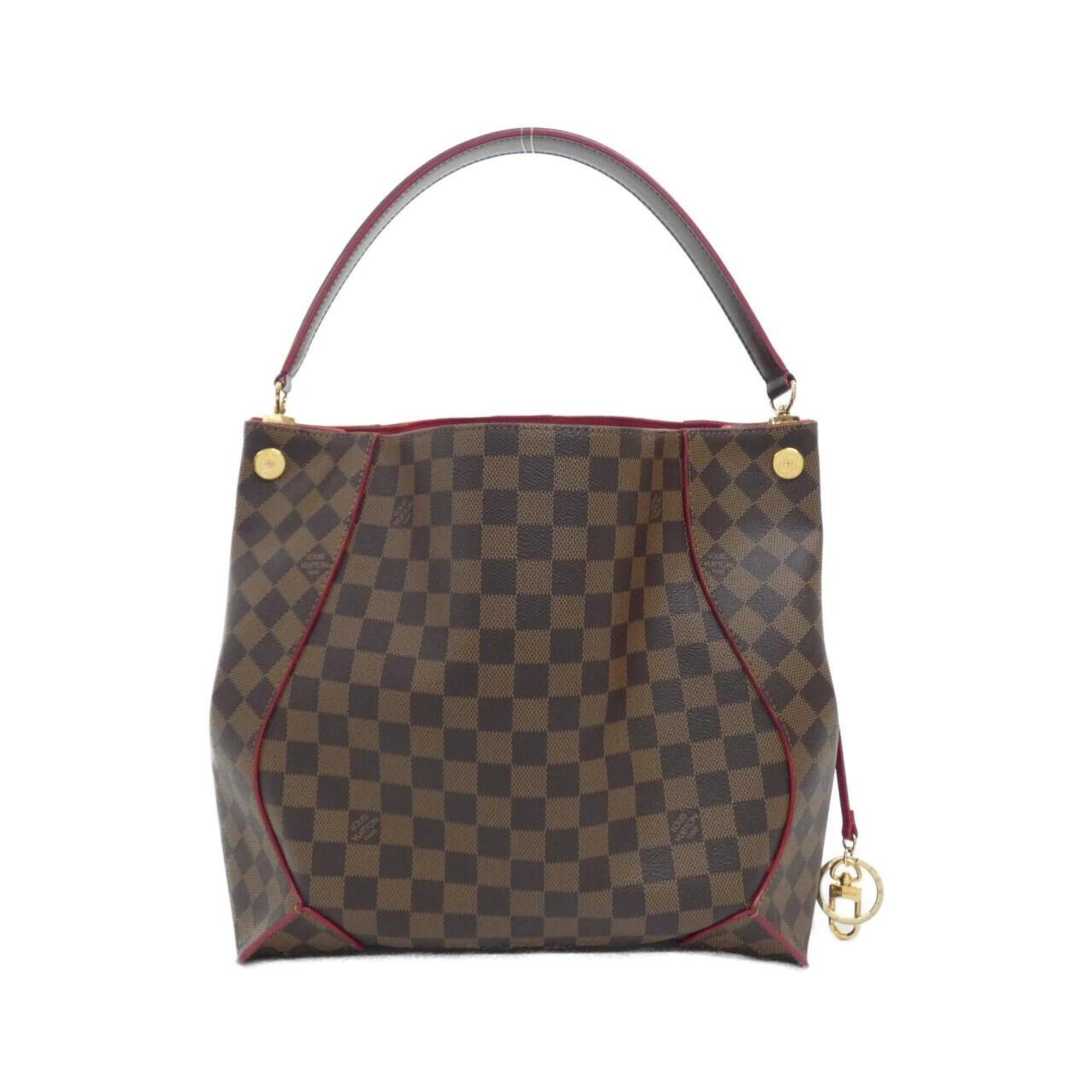 Louis Vuitton Brown Cerise Coated Canvas Shoulder Bag (Pre-Owned)