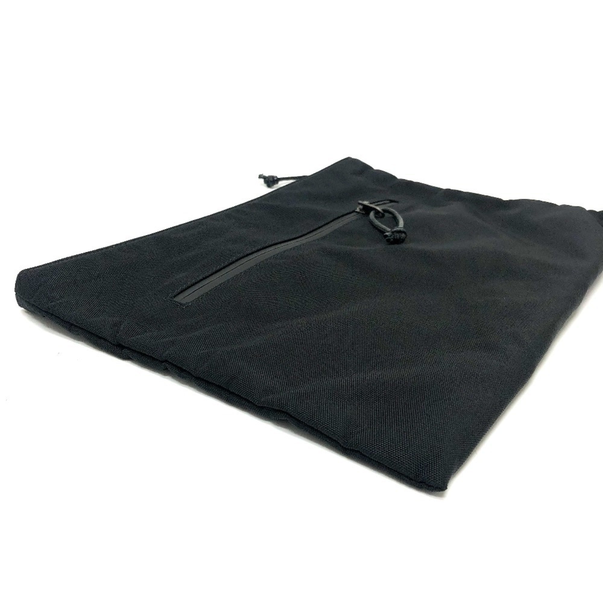 Balenciaga Black Nylon Clutch Bag Pouch (Pre-Owned)