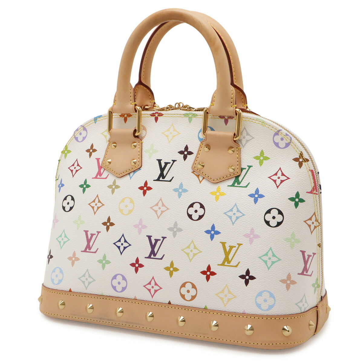 Louis Vuitton Blanc Monogram Multi-Color White Monogram Multicolore Handbag (Pre-Owned)