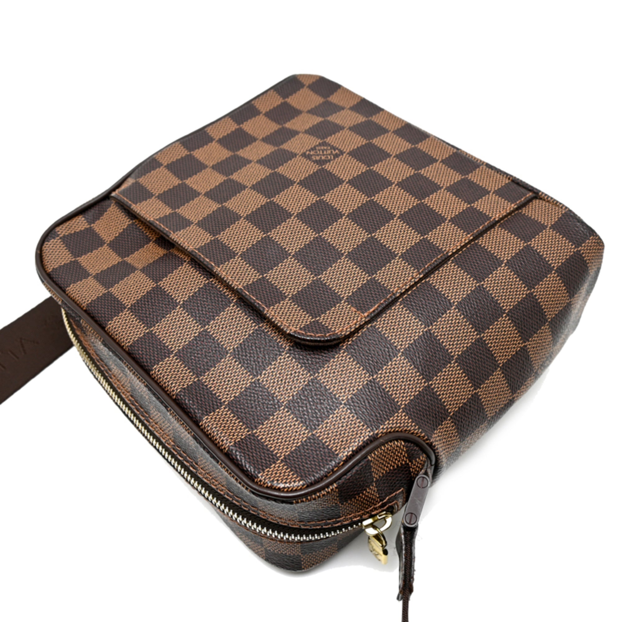 Louis Vuitton Brown Damier Canvas Shoulder Bag (Pre-Owned)