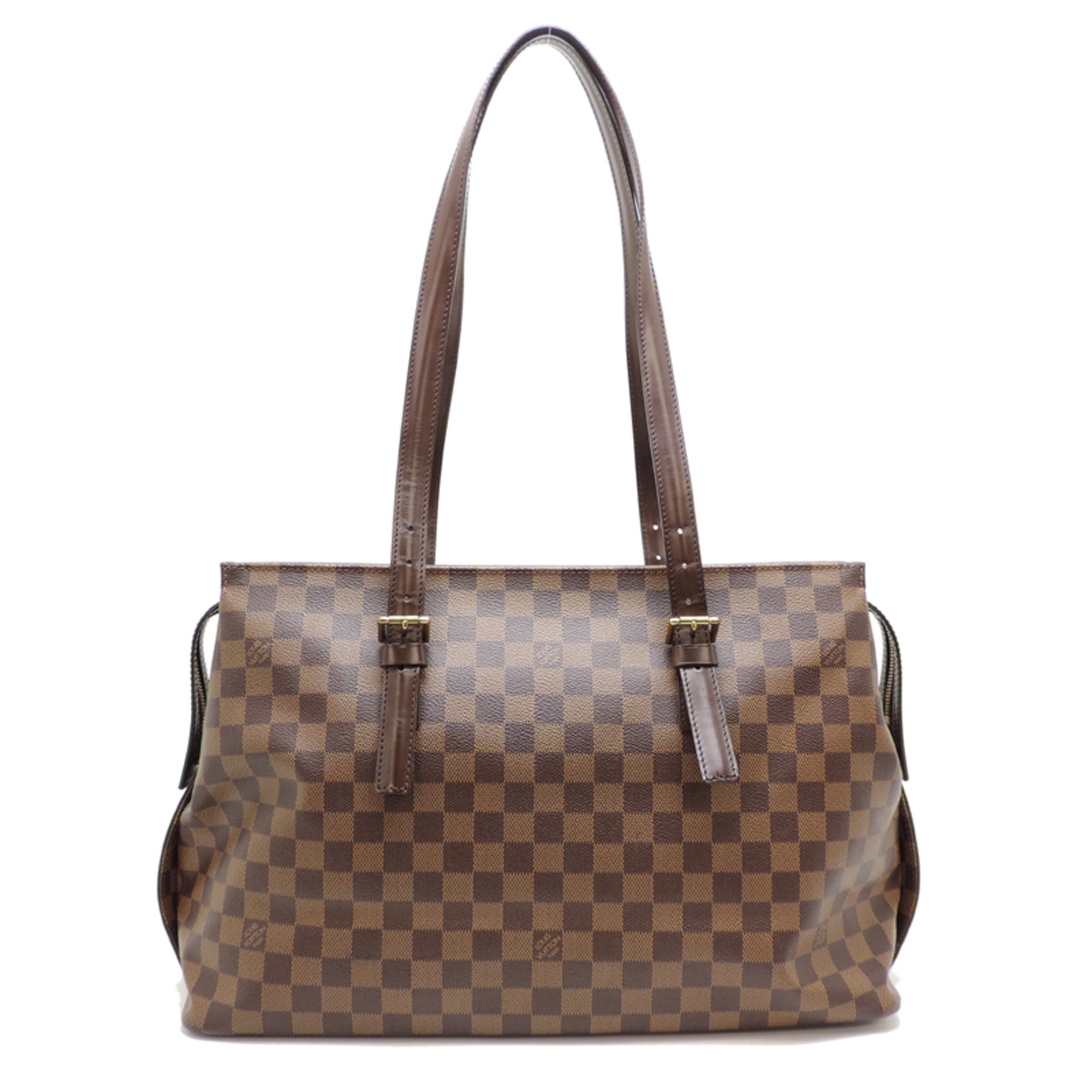Louis Vuitton Brown Damier Canvas Tote Bag (Pre-Owned)