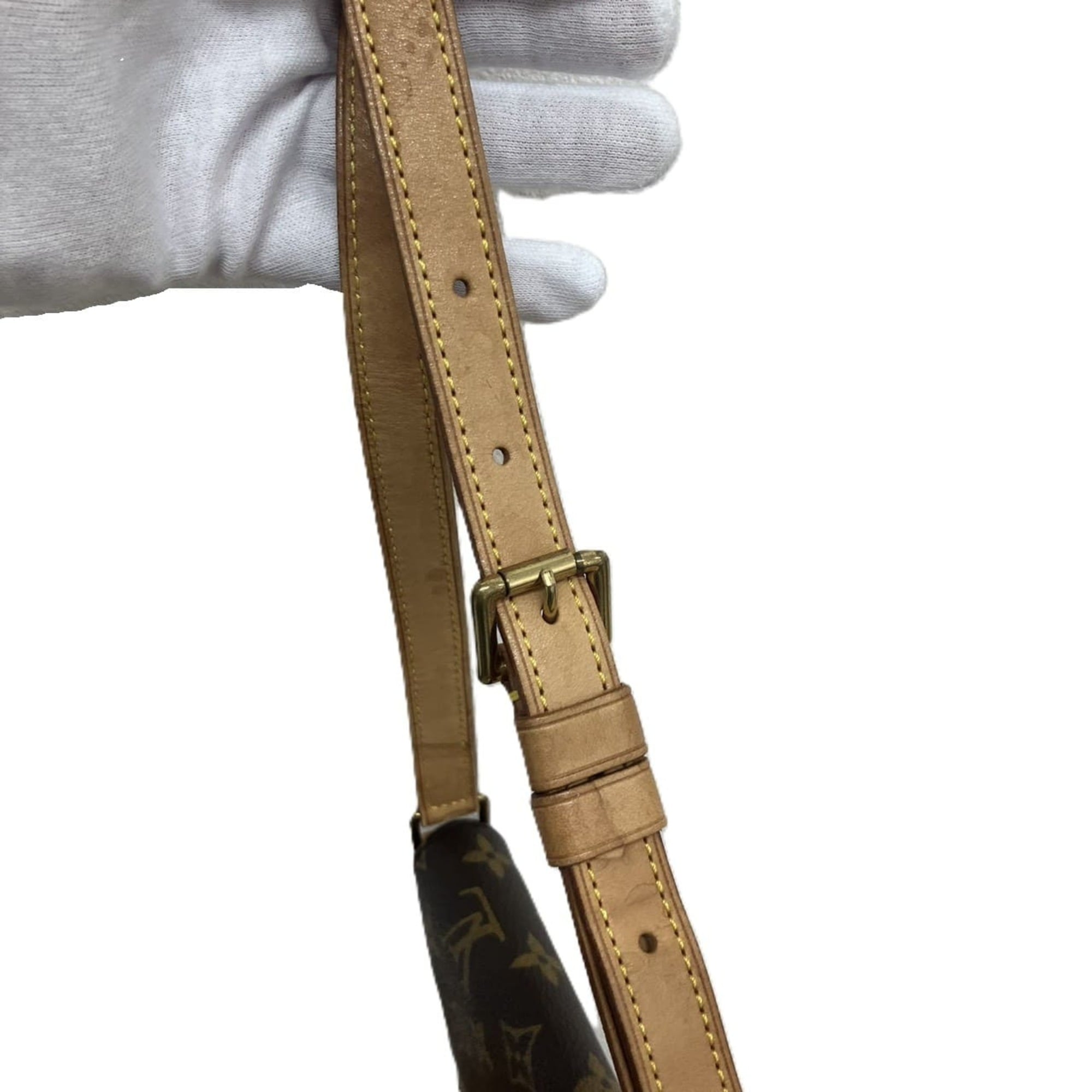 Louis Vuitton Monogram Brown Pvc Shoulder Bag (Pre-Owned)