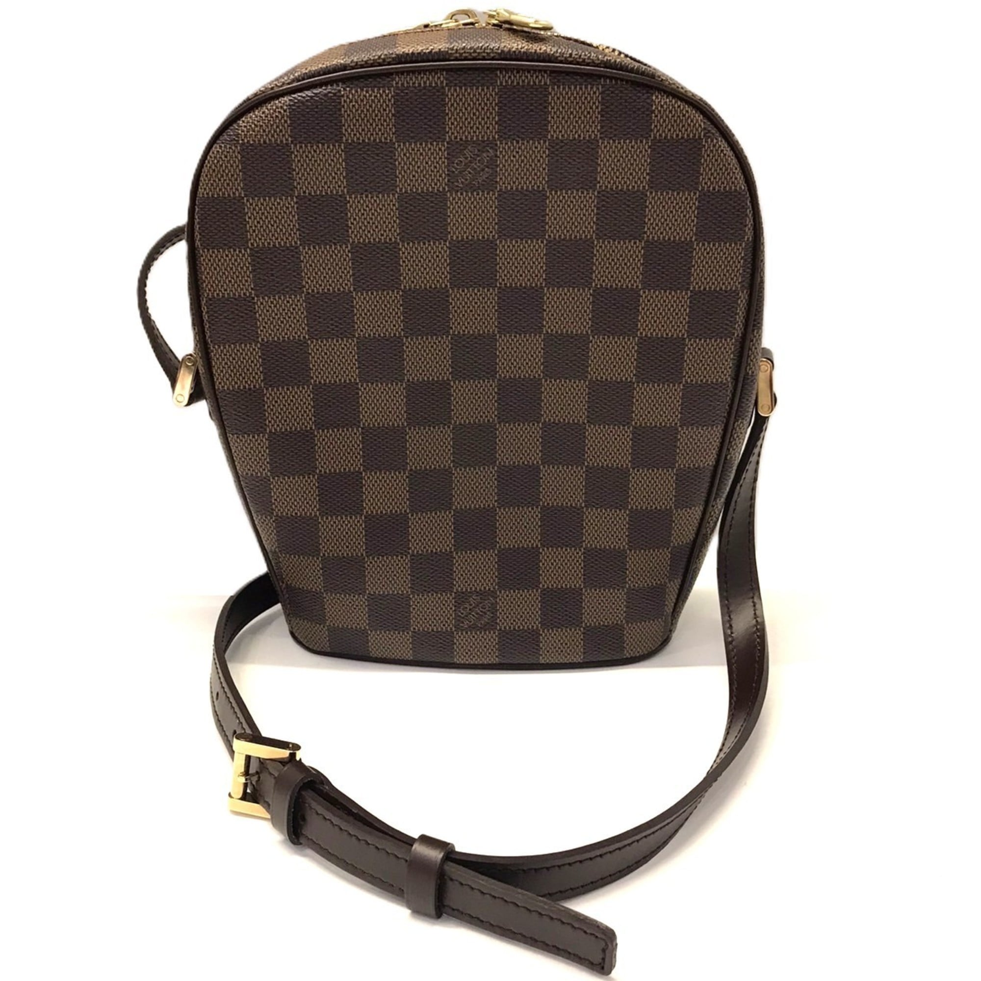Louis Vuitton Damier Brown Damier Canvas Ebene Pochette Shoulder Bag (Pre-Owned)
