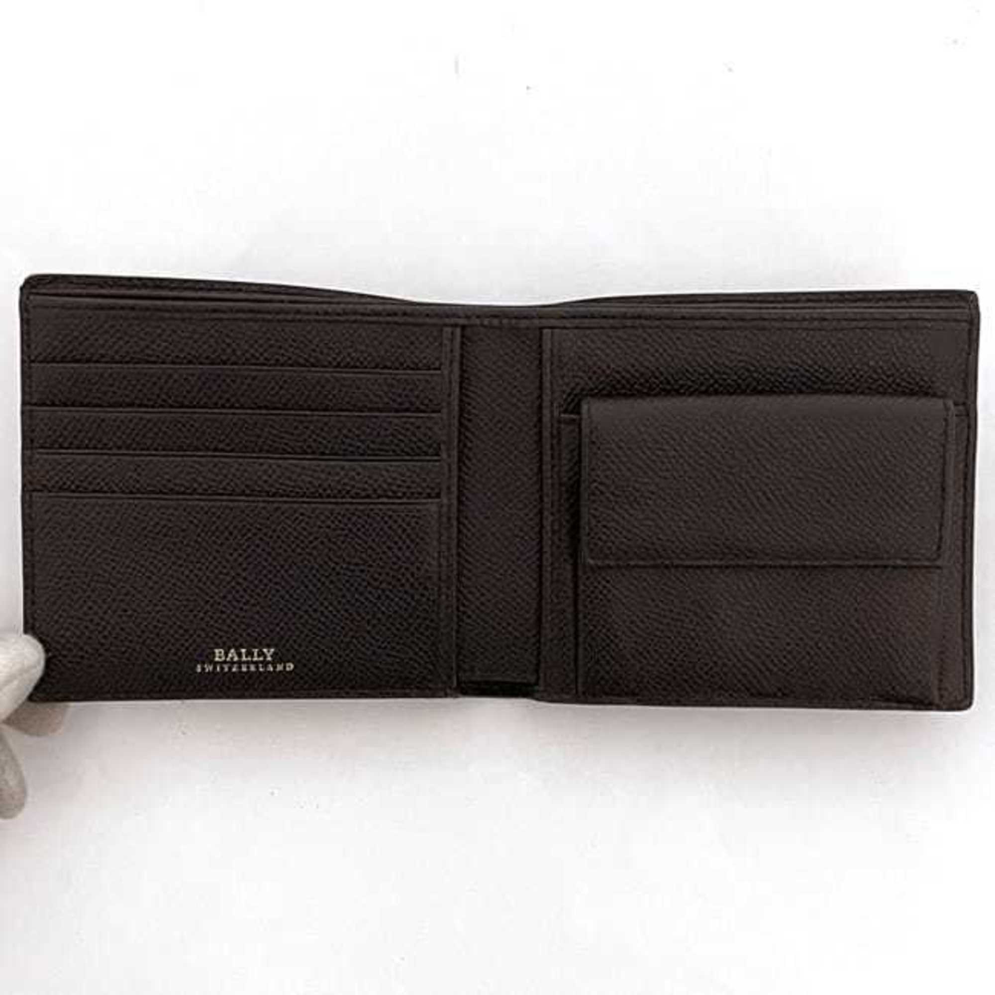 Bally Brown Leather Wallet (Bi-Fold) (Pre-Owned)