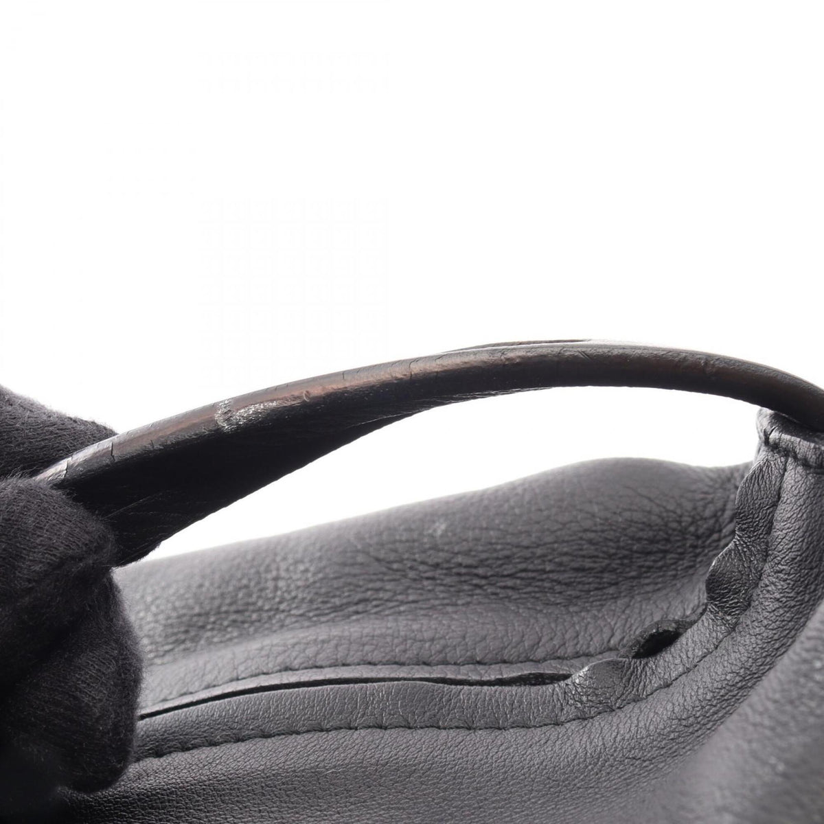 Loewe Black Leather Handbag Pouch (Pre-Owned)