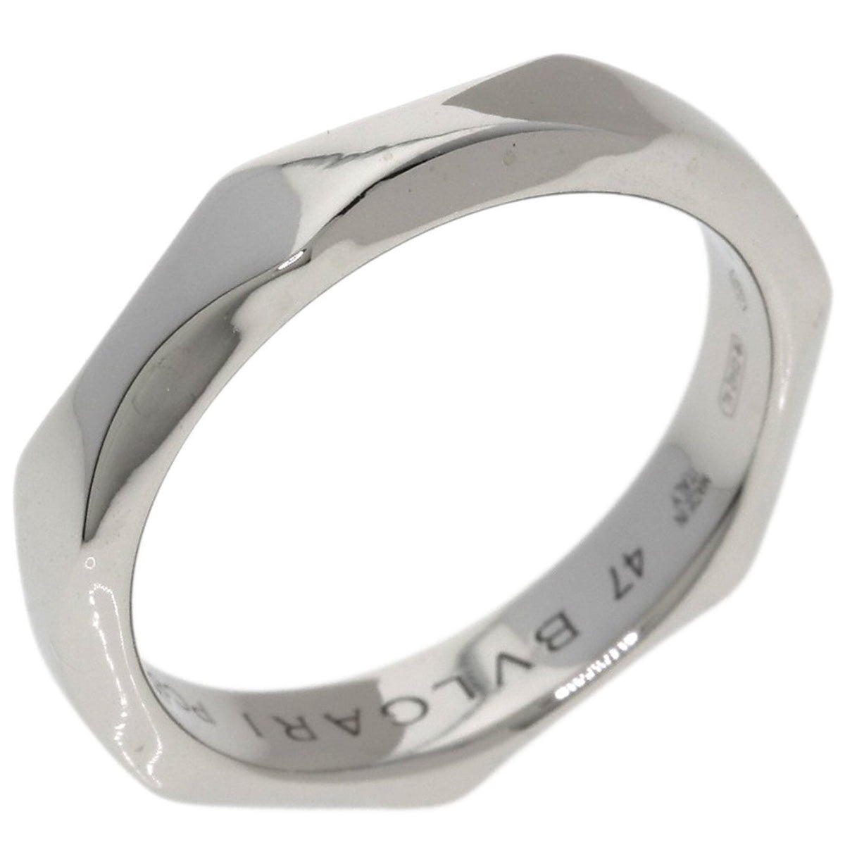Bvlgari Platinum 950 Band Ring (Pre-Owned)