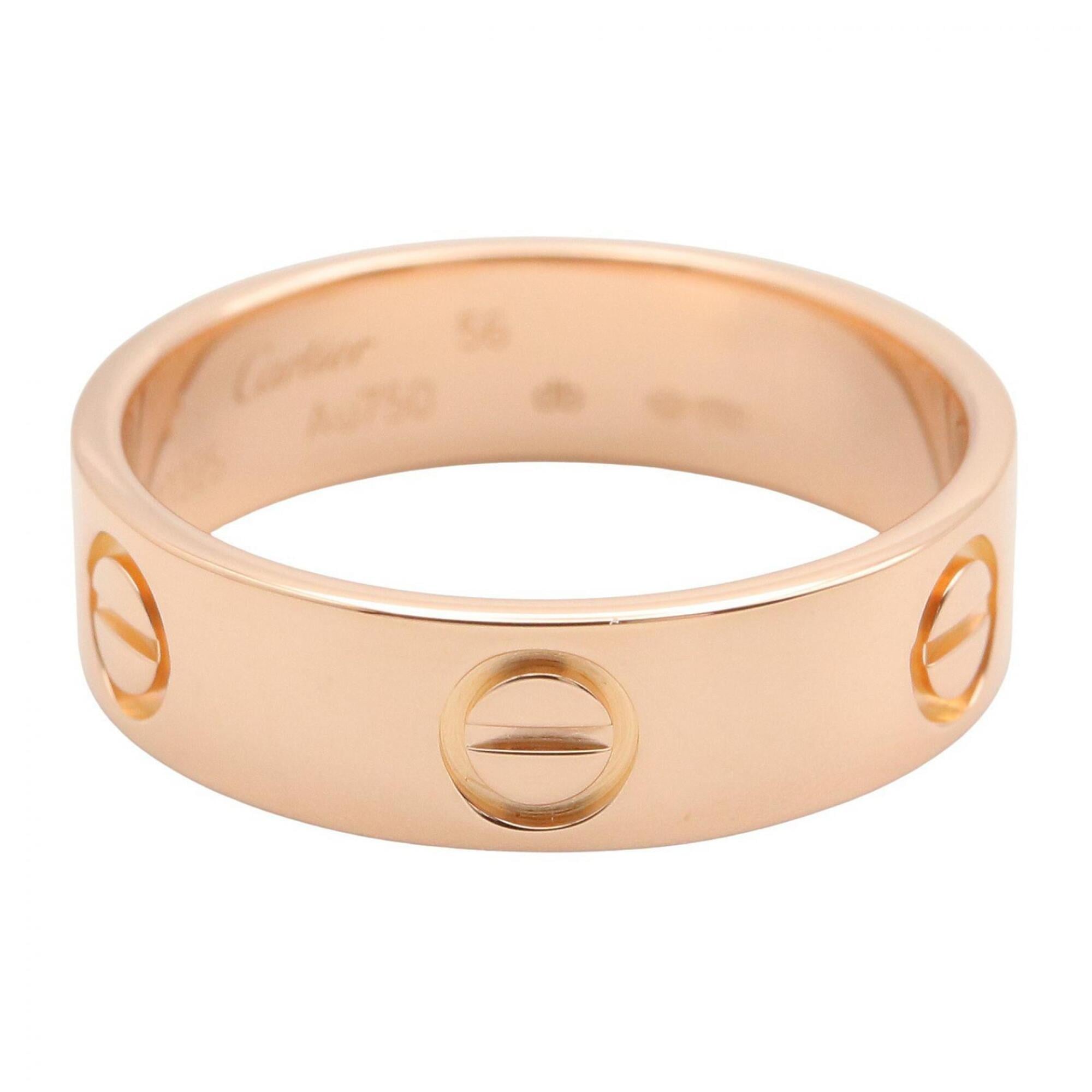 Cartier Gold Pink Gold (18K) Band Ring (Pre-Owned)