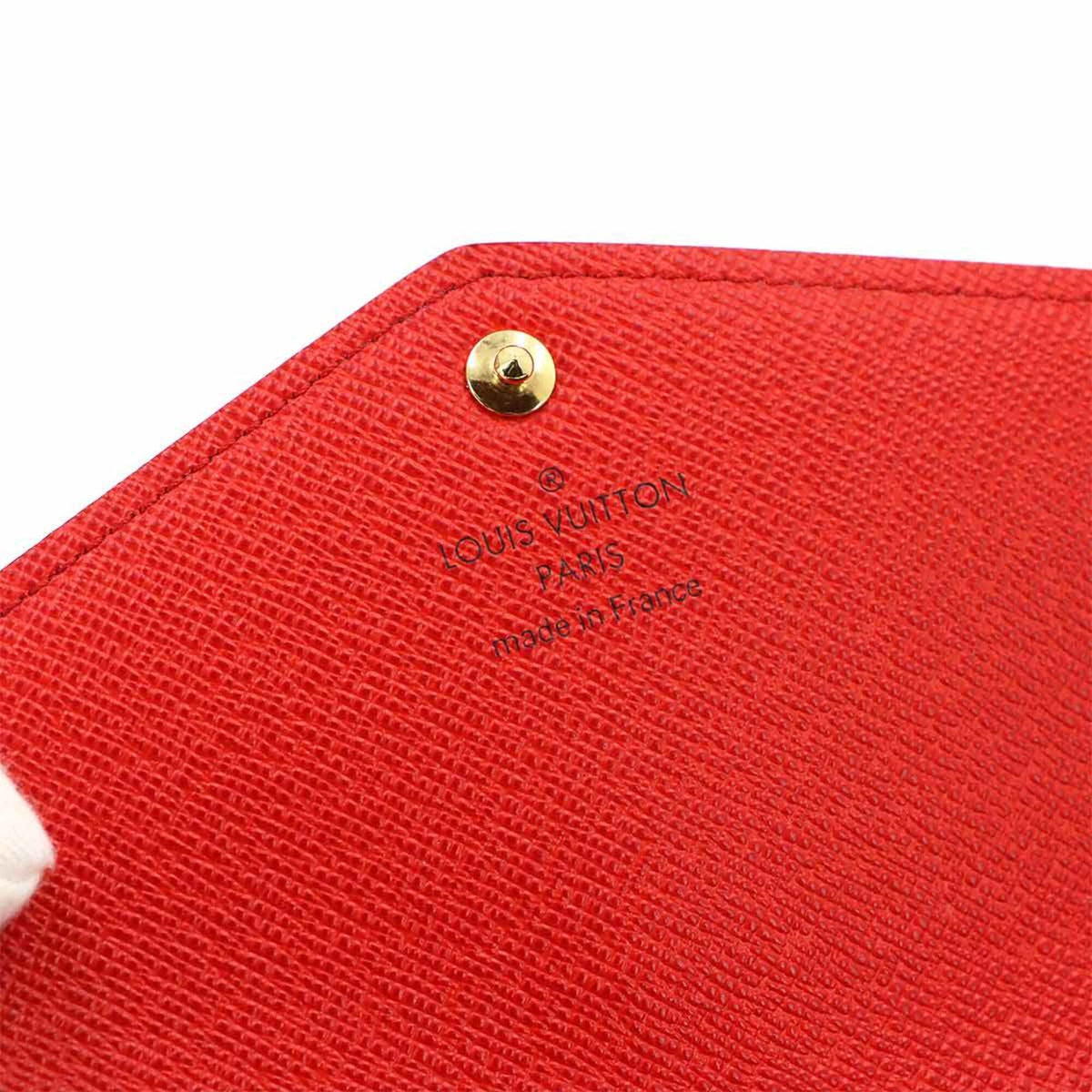 Louis Vuitton Brown Coquelicots Monogram Monogram Long Wallet (Bi-Fold) (Pre-Owned)