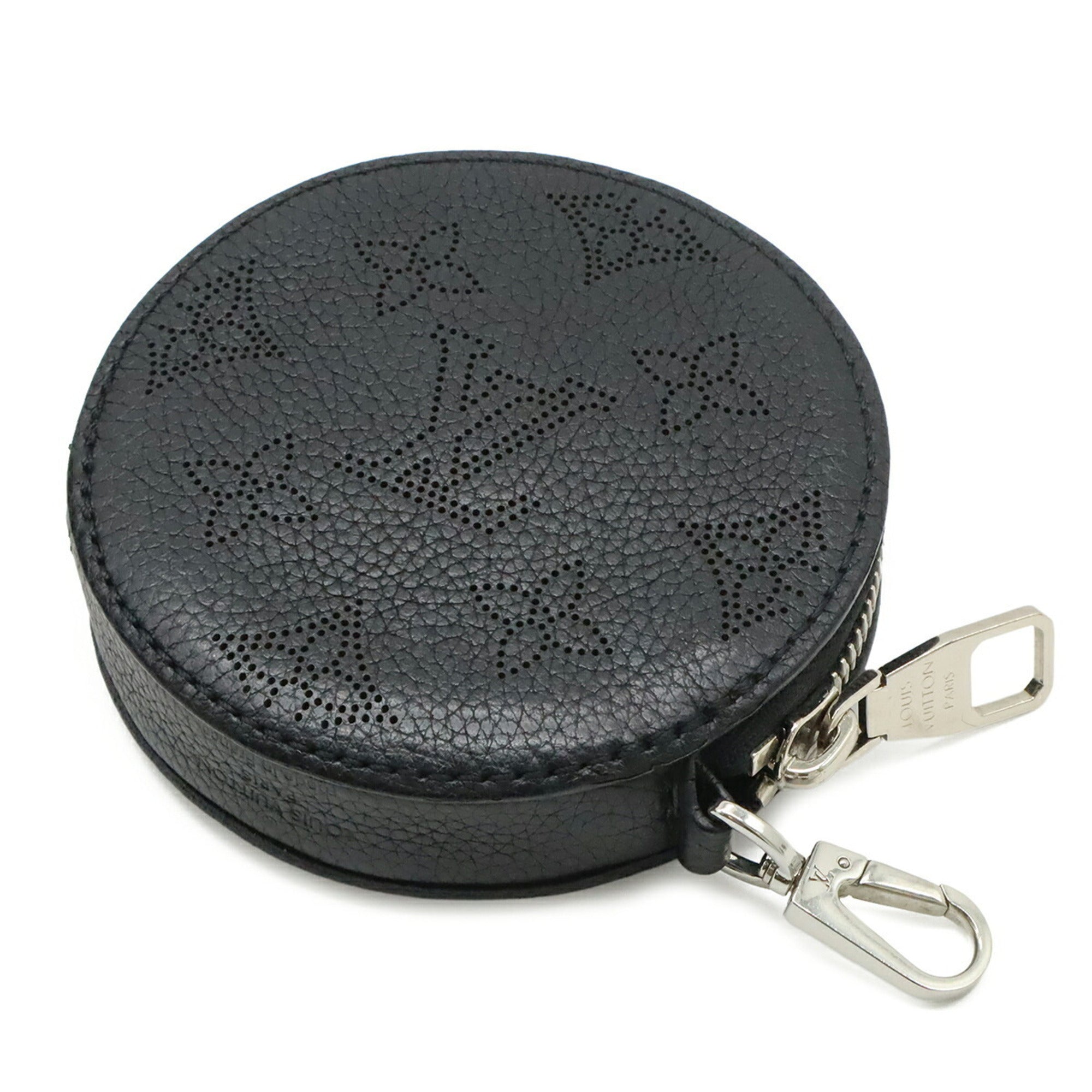 Louis Vuitton Mahina Black Noir Mahina Leather Handbag Shoulder Bag (Pre-Owned)