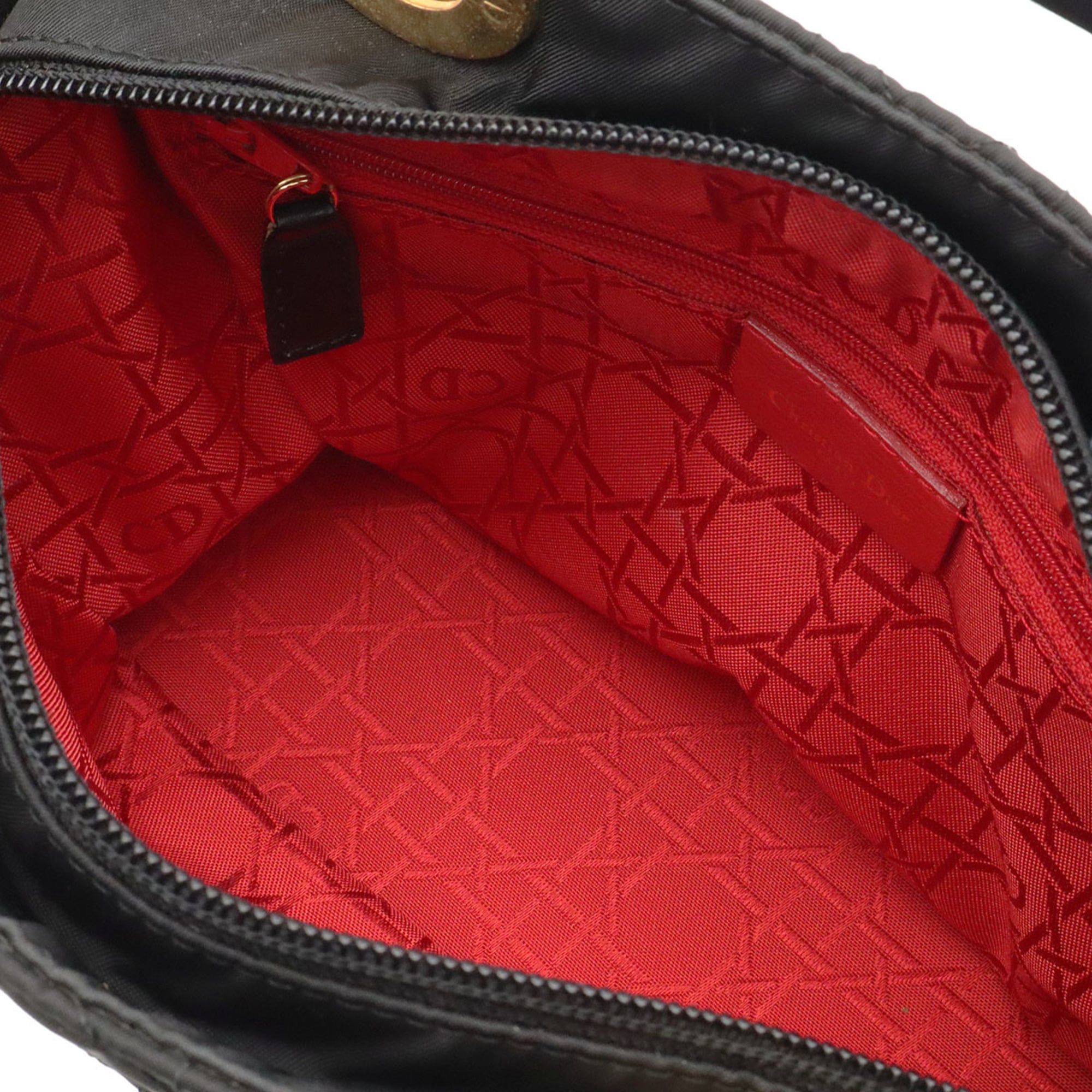 Christian Dior Black Nylon Handbag Tote Bag (Pre-Owned)