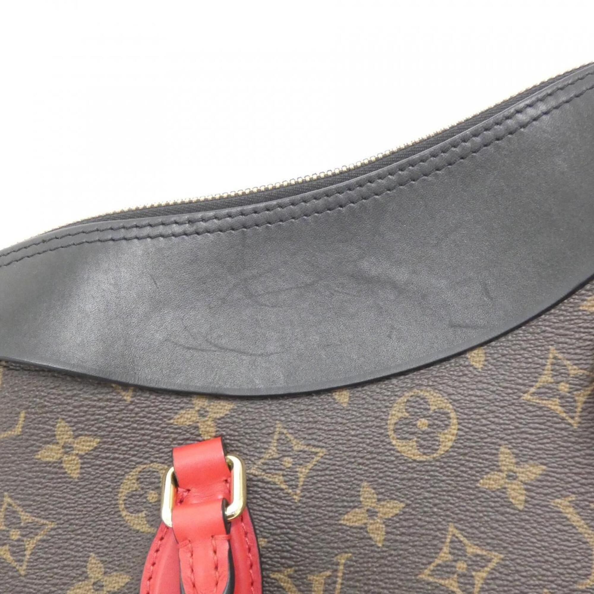 Louis Vuitton Black Marron Coated Canvas Tote Bag (Pre-Owned)