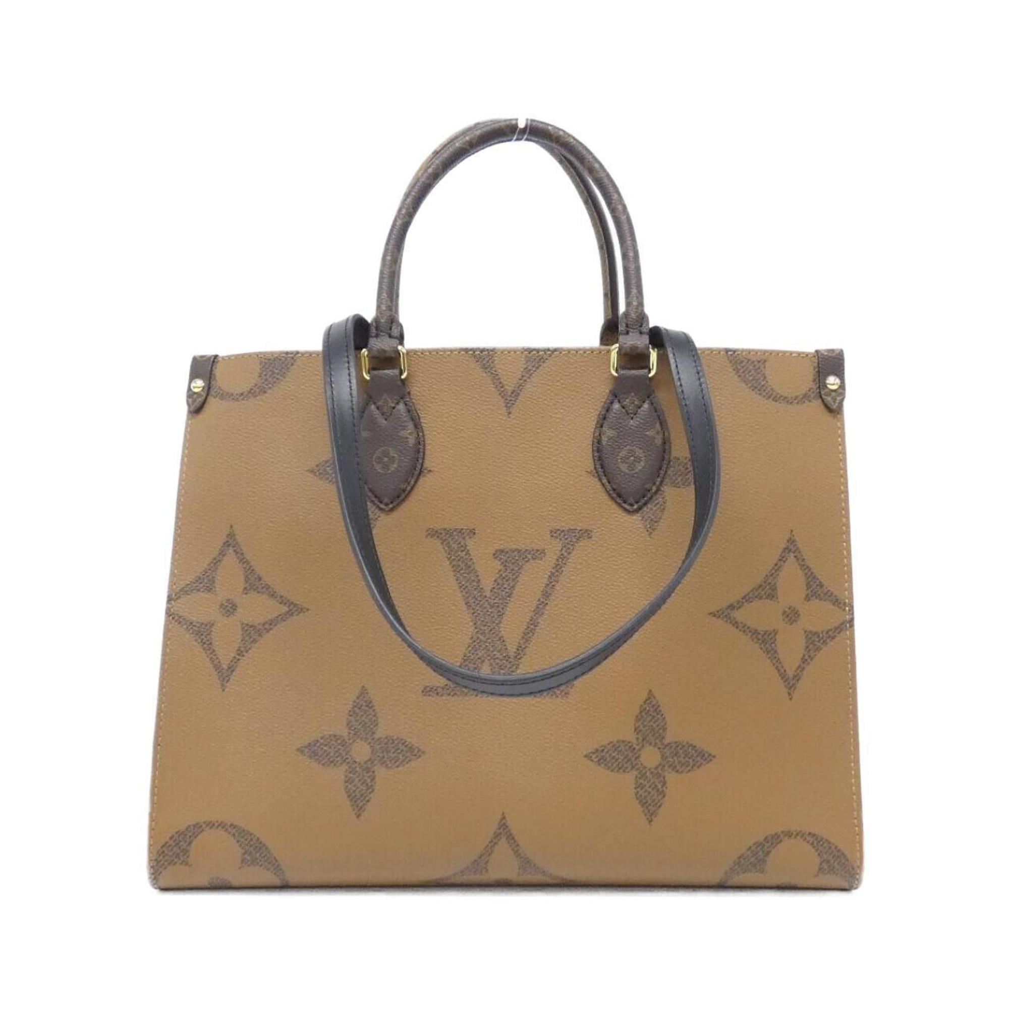 Louis Vuitton Marron Coated Canvas Handbag (Pre-Owned)