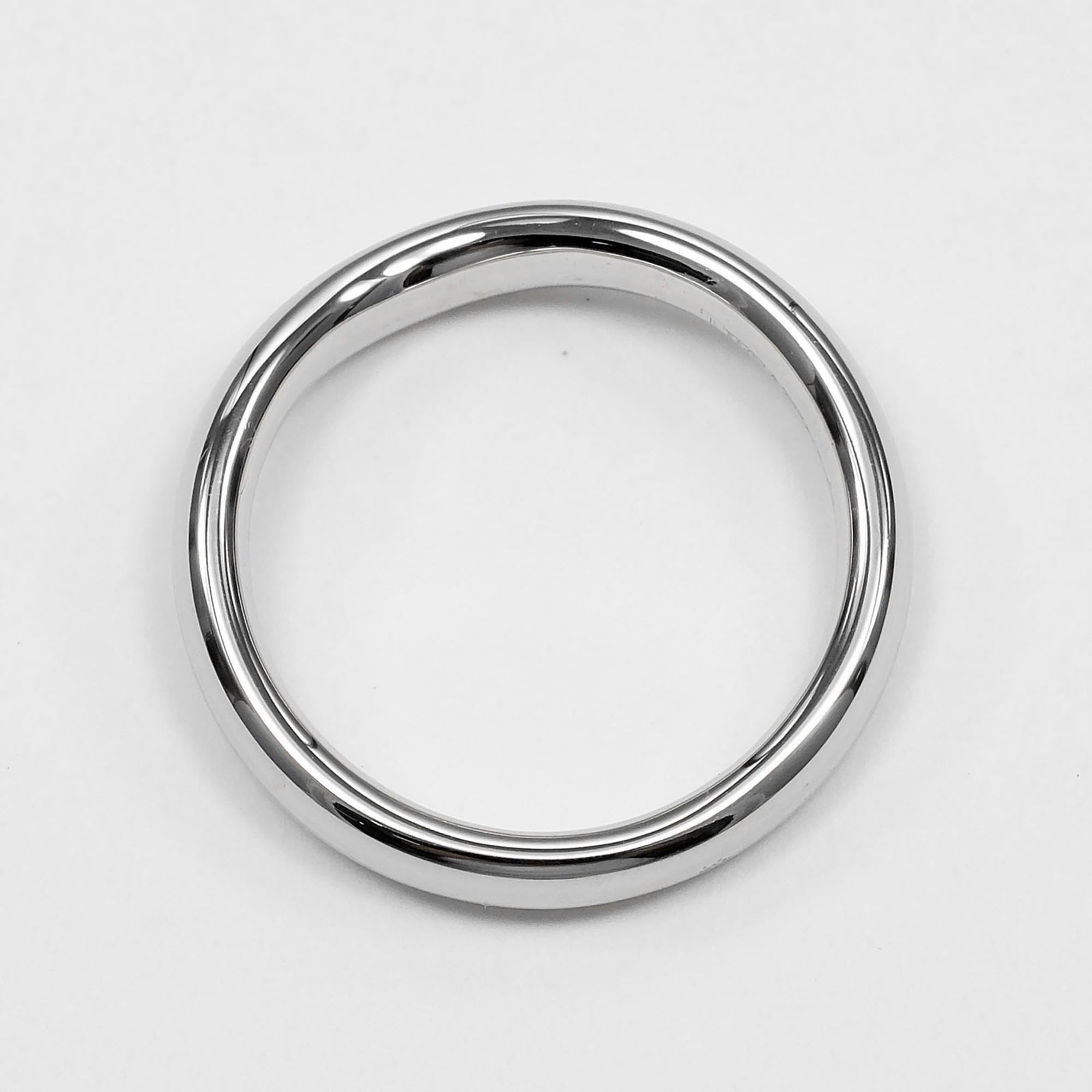 Tiffany Platinum Platinum 950 Band Ring (Pre-Owned)