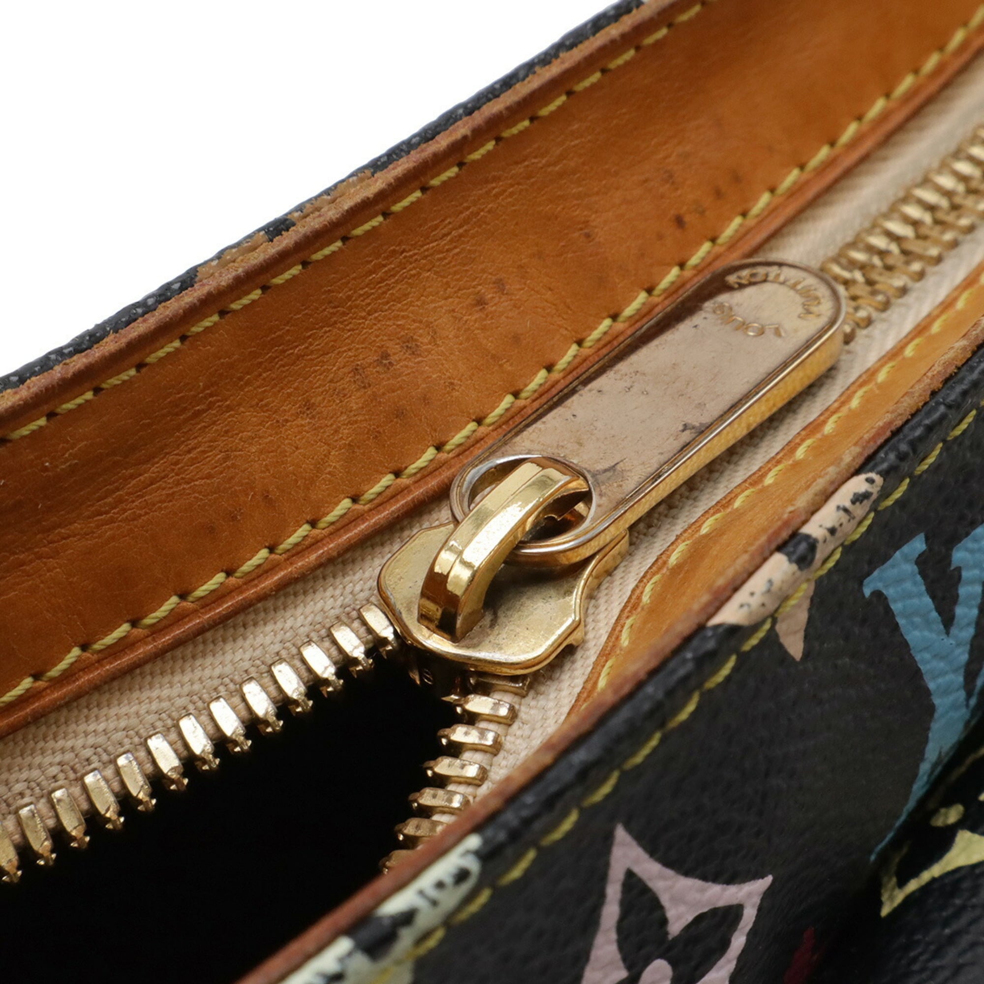 Louis Vuitton Black Noir Monogram Canvas Shoulder Bag (Pre-Owned)