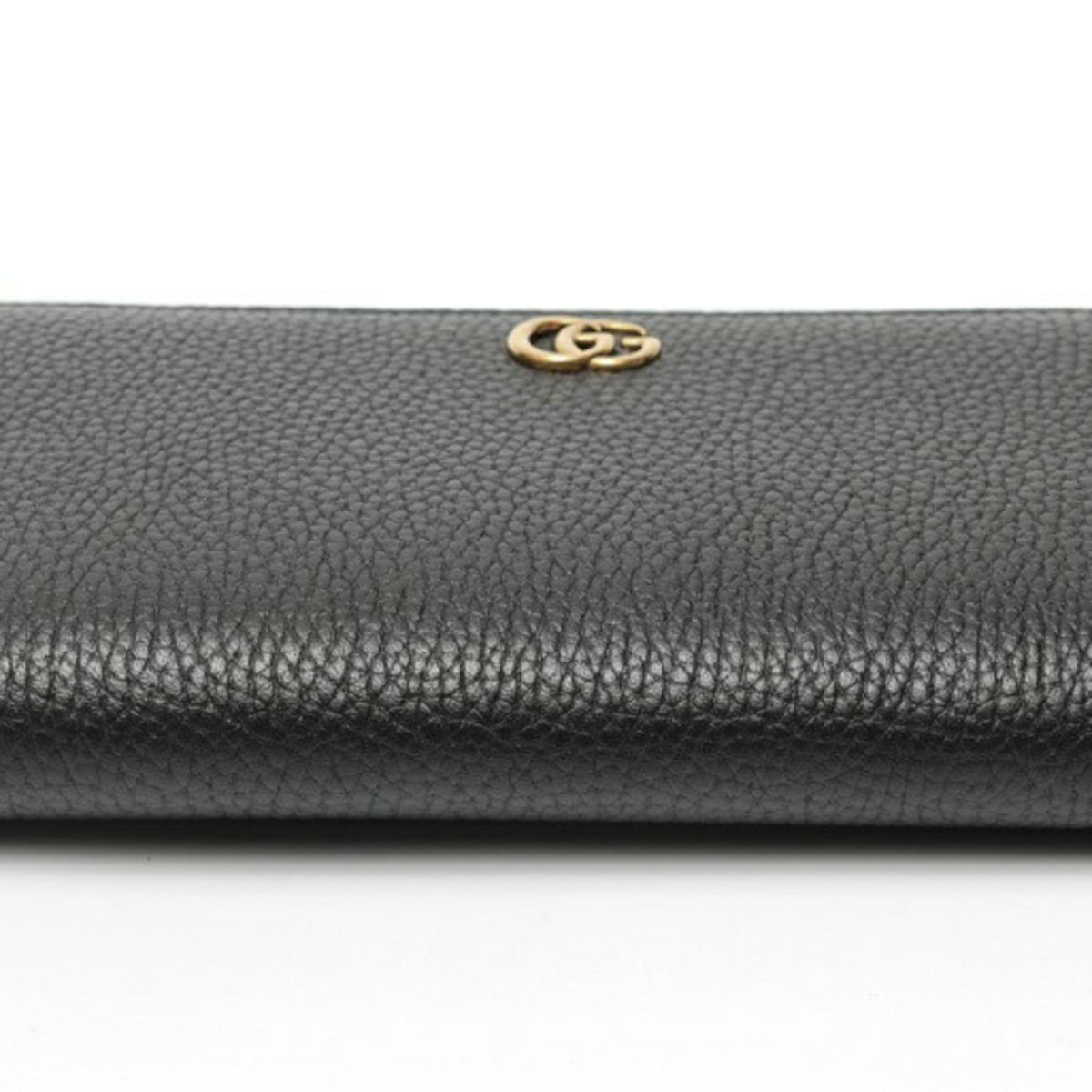 Gucci Black Leather Long Wallet (Bi-Fold) (Pre-Owned)