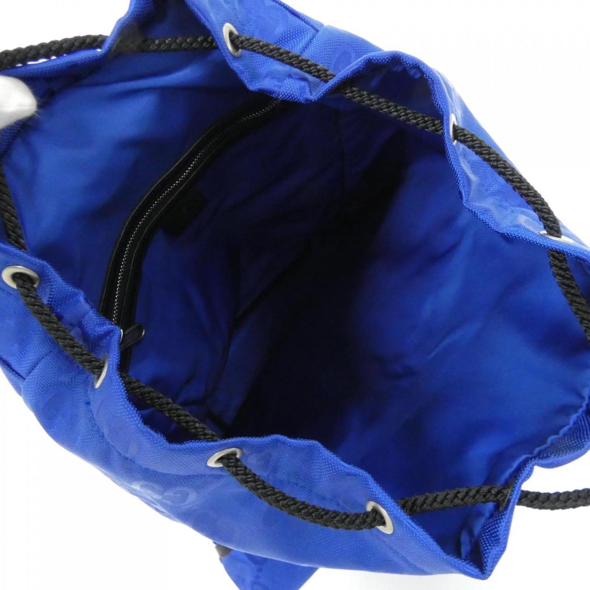 Gucci Blue Nylon Backpack (Pre-Owned)