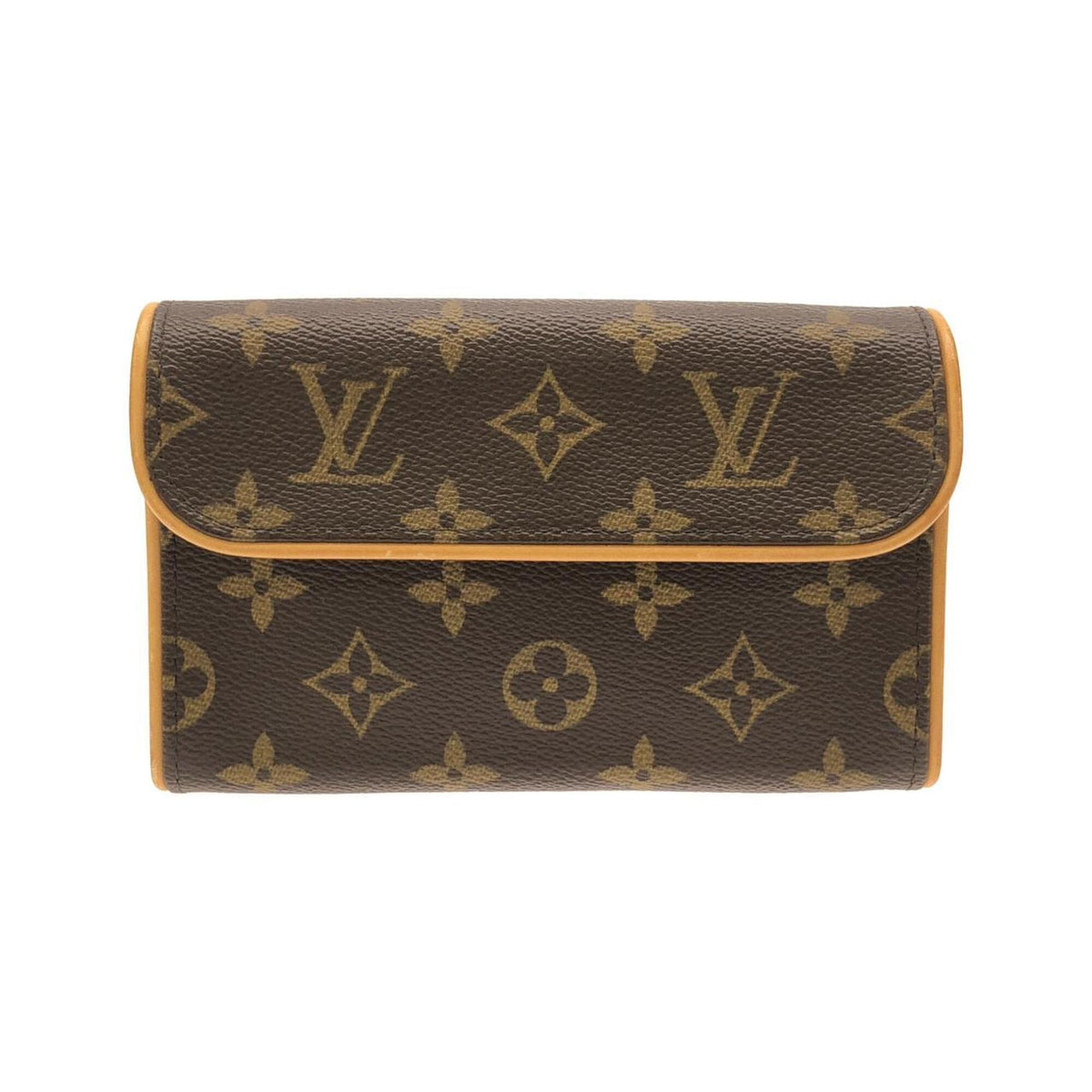 Louis Vuitton Monogram Marron Coated Canvas Fanny Pack (Pre-Owned)