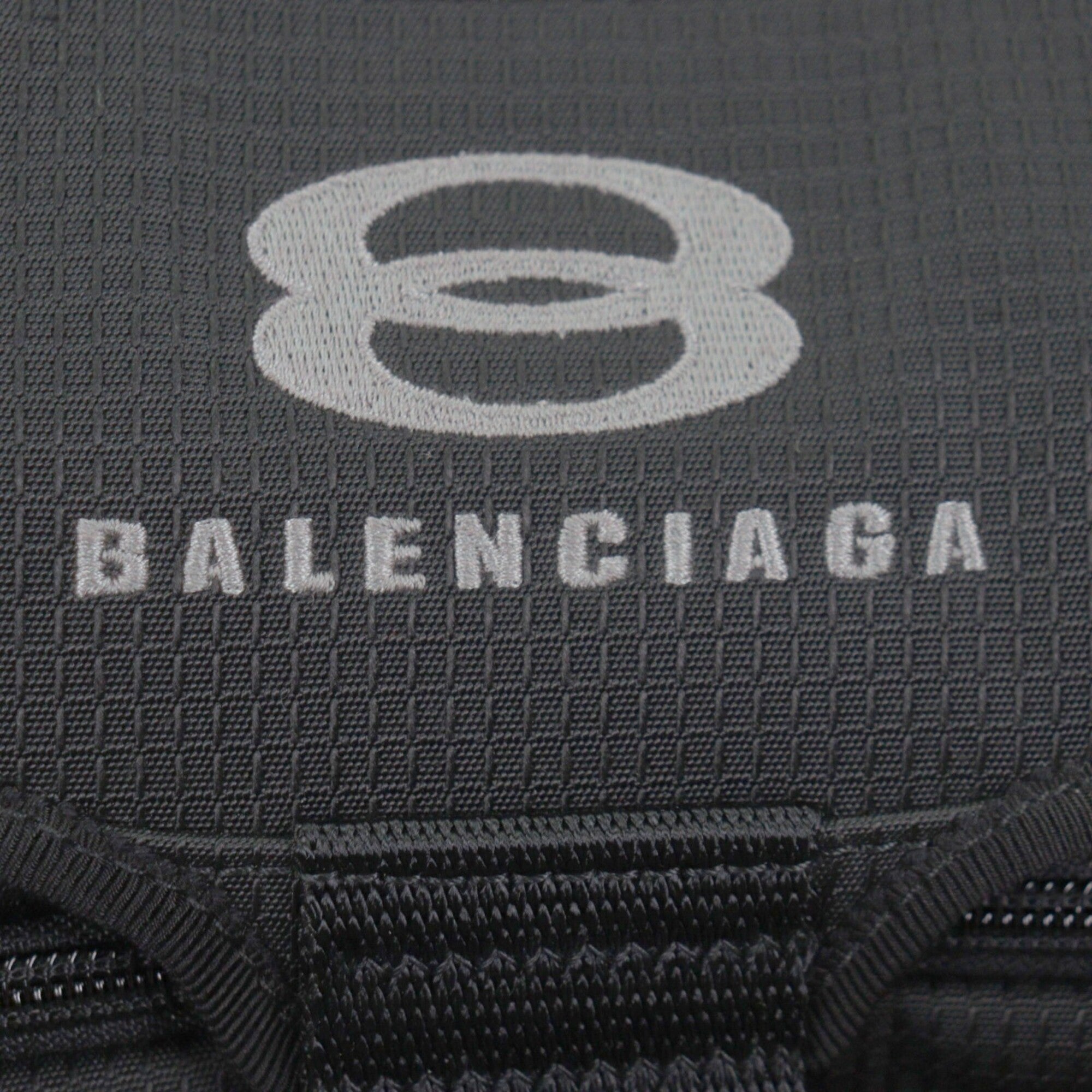 Balenciaga Black Nylon Sling Bag (Pre-Owned)