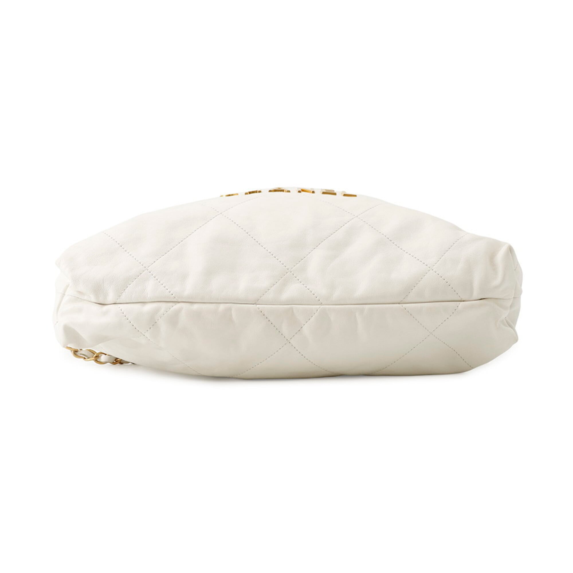 Chanel White Leather Handbag (Pre-Owned)