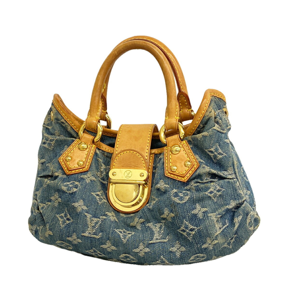 Louis Vuitton Blue Handbag (Pre-Owned)