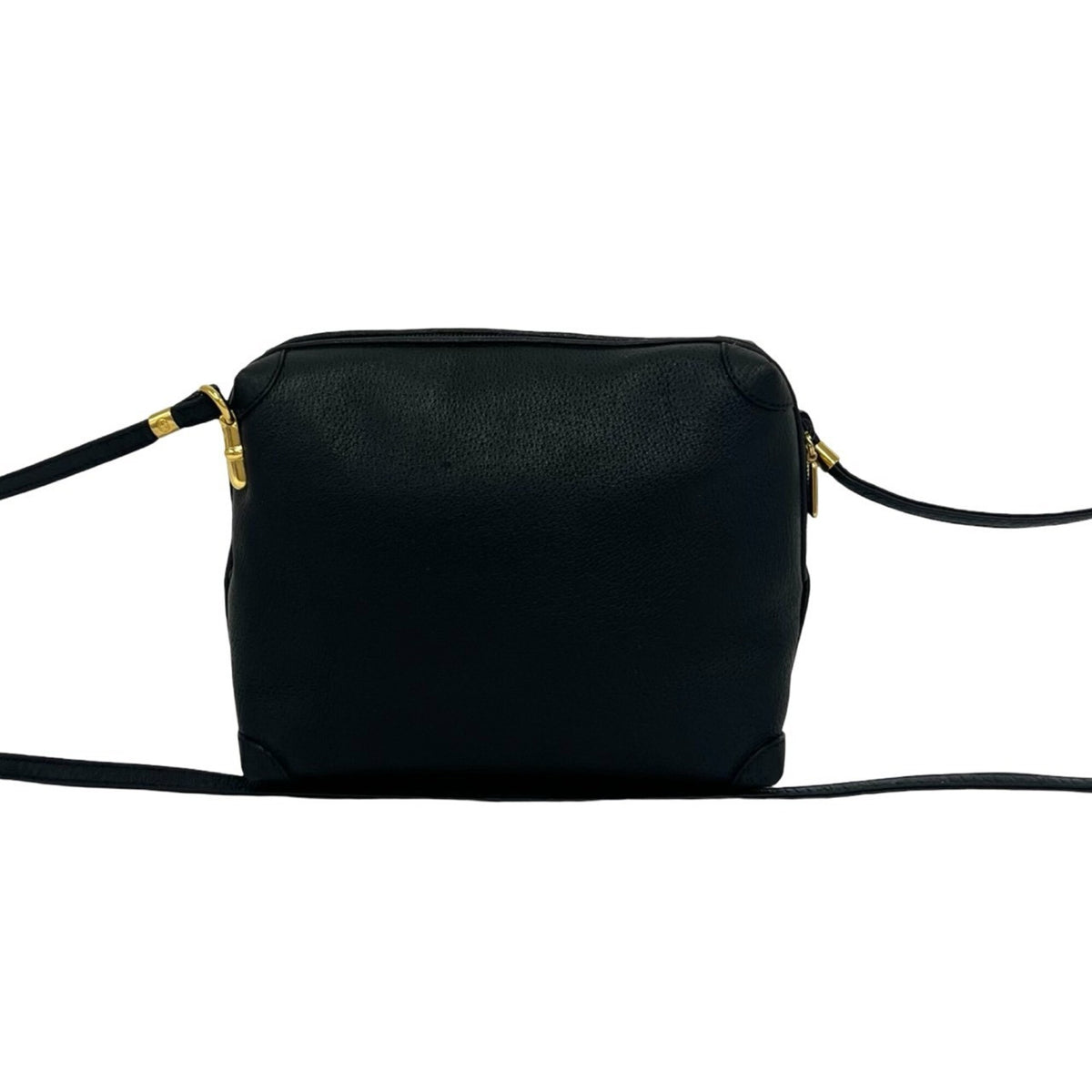 Gucci Black Leather Pochette Shoulder Bag (Pre-Owned)