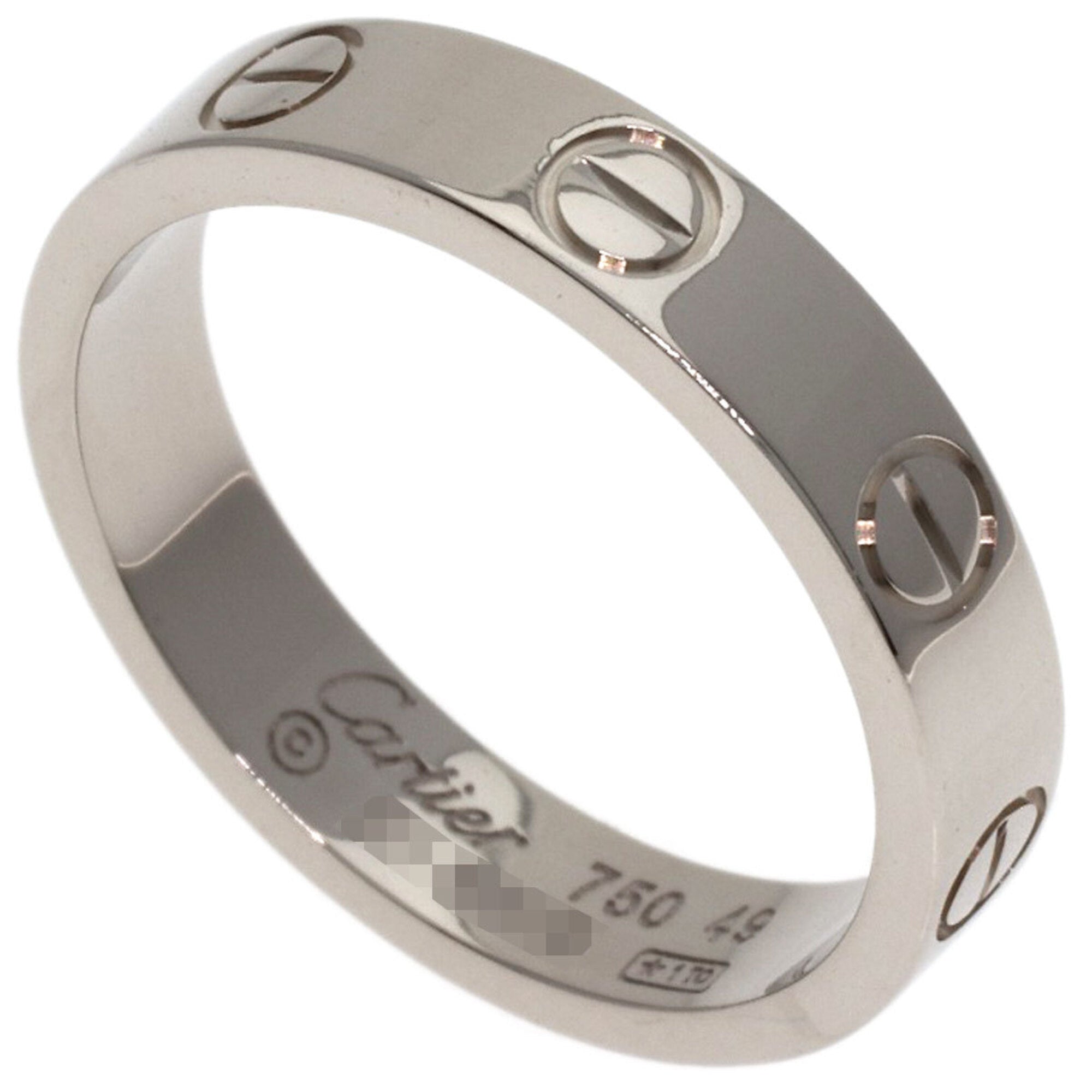 Cartier White Gold (18K) Band Ring (Pre-Owned)