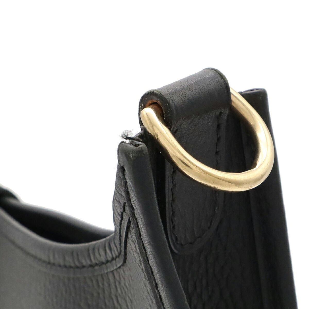 Hermes Black Ardennes Leather Shoulder Bag (Pre-Owned)