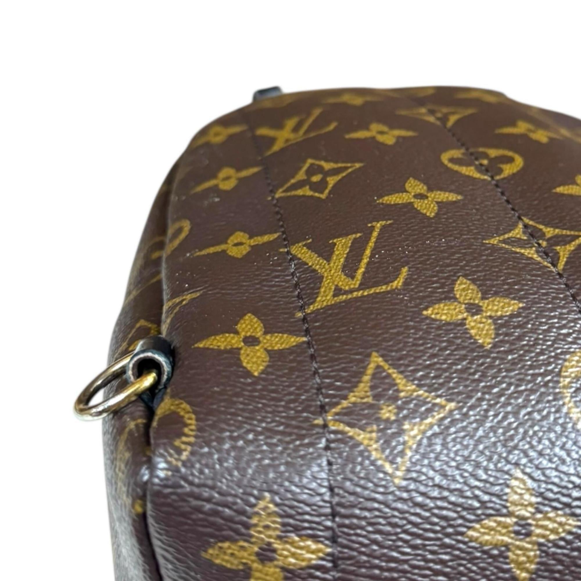 Louis Vuitton Brown Monogram Canvas Backpack (Pre-Owned)