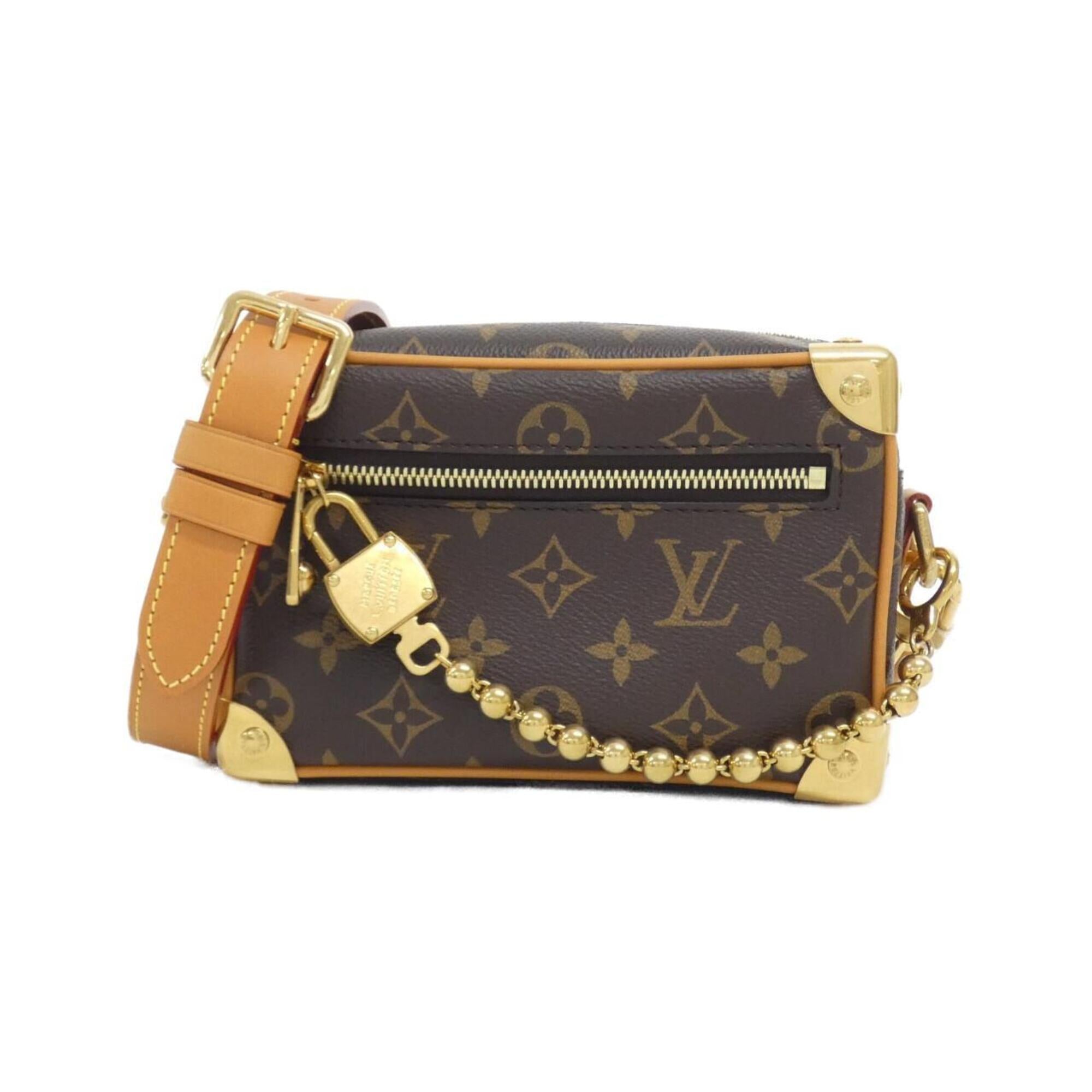 Louis Vuitton Brown Coated Canvas Shoulder Bag (Pre-Owned)