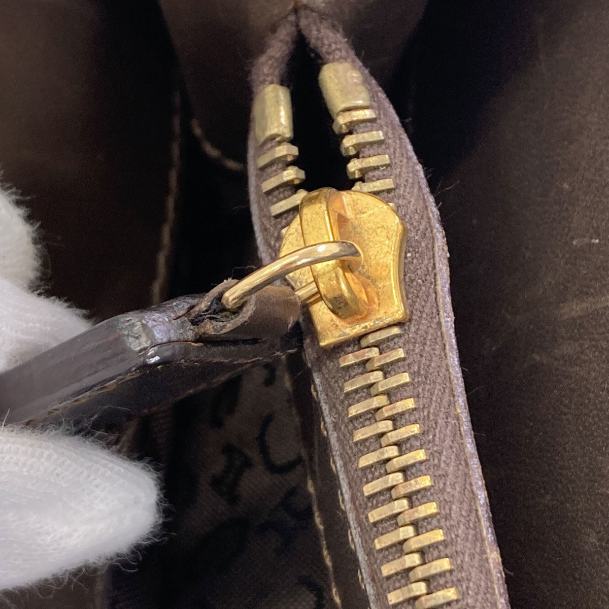 Celine Beige Canvas Leather Handbag (Pre-Owned)