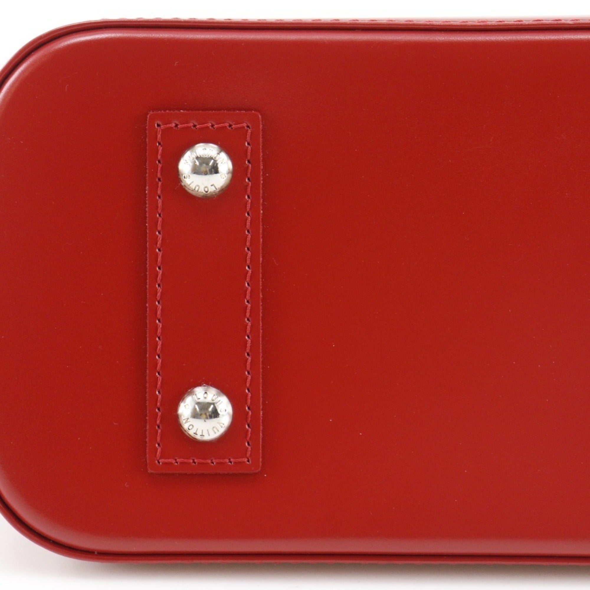 Louis Vuitton Red Color Epi Leather Handbag (Pre-Owned)
