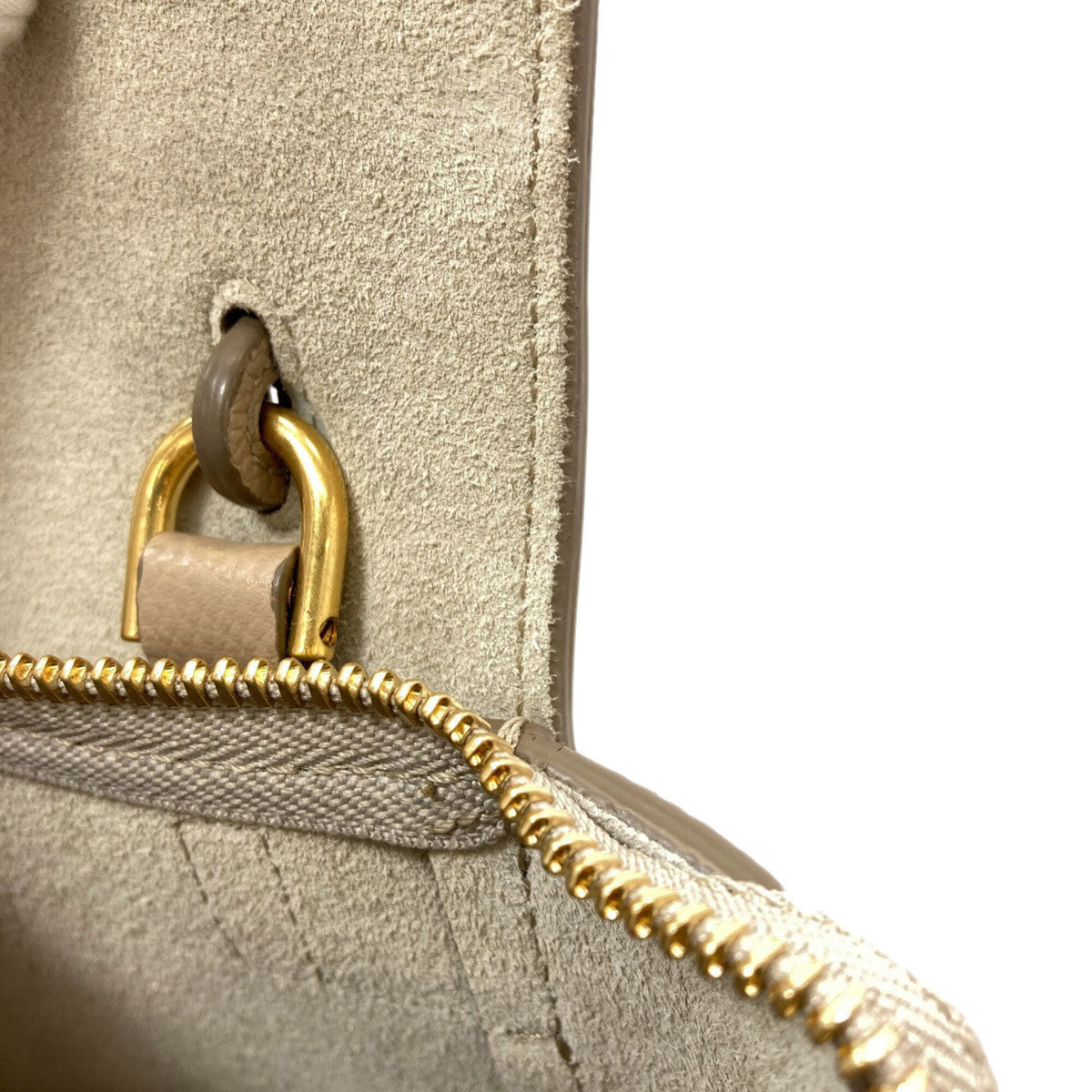 Celine Beige Leather Handbag (Pre-Owned)