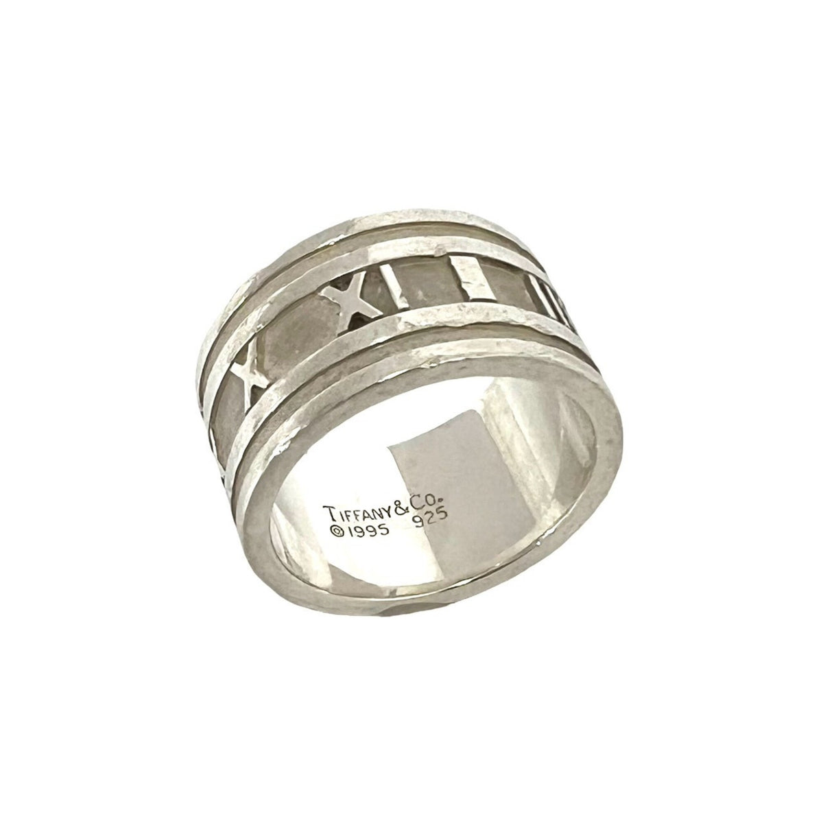 Tiffany Silver Silver 925 Band Ring (Pre-Owned)