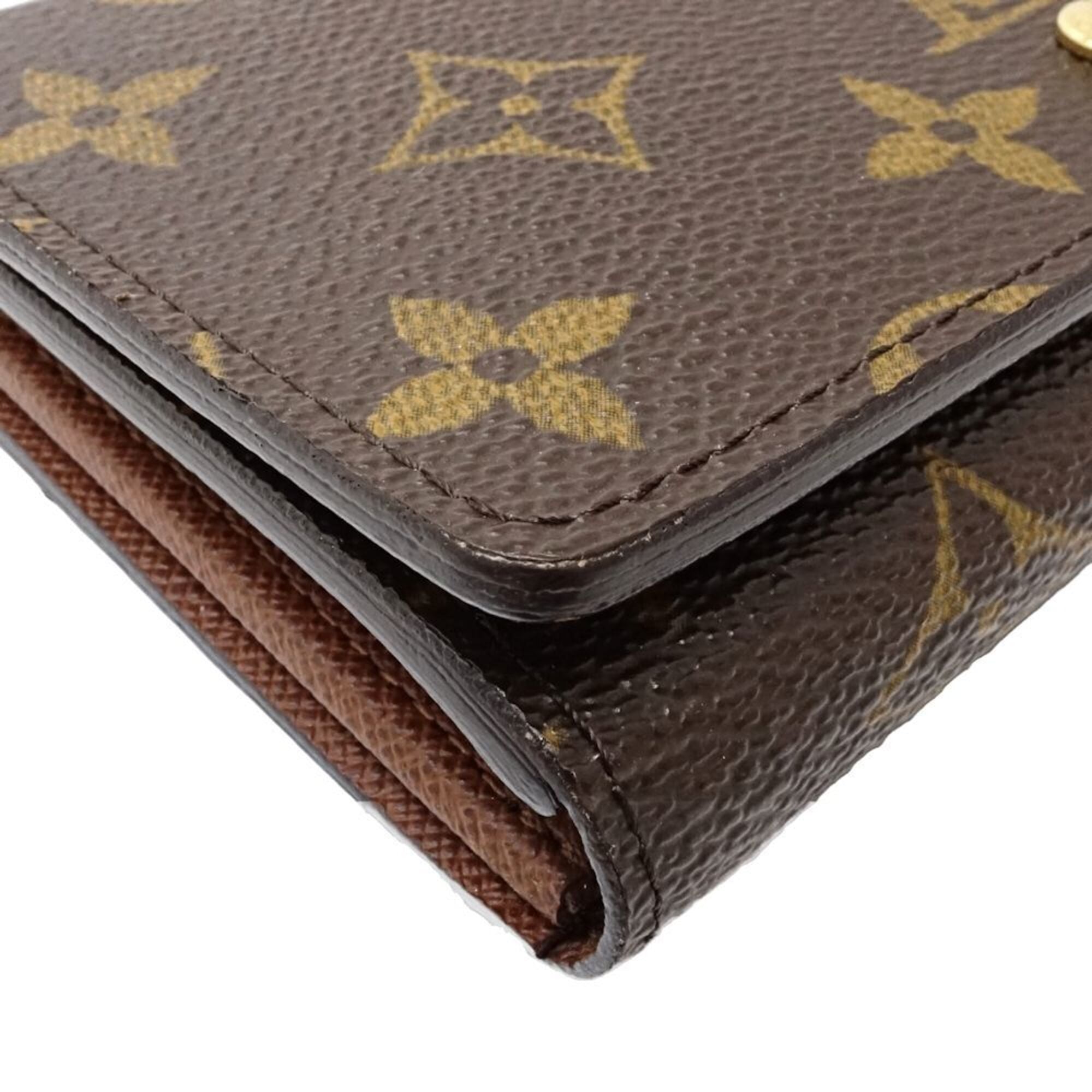 Louis Vuitton Monogram Brown Monogram Wallet (Bi-Fold) (Pre-Owned)
