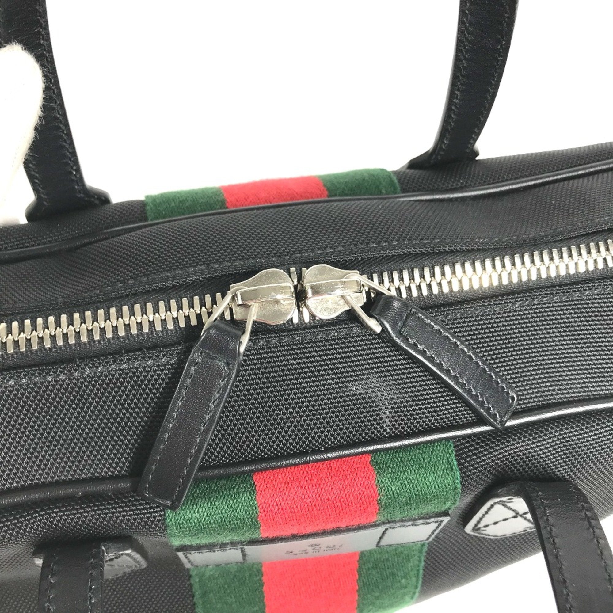 Gucci Black Leather Tote Bag (Pre-Owned)
