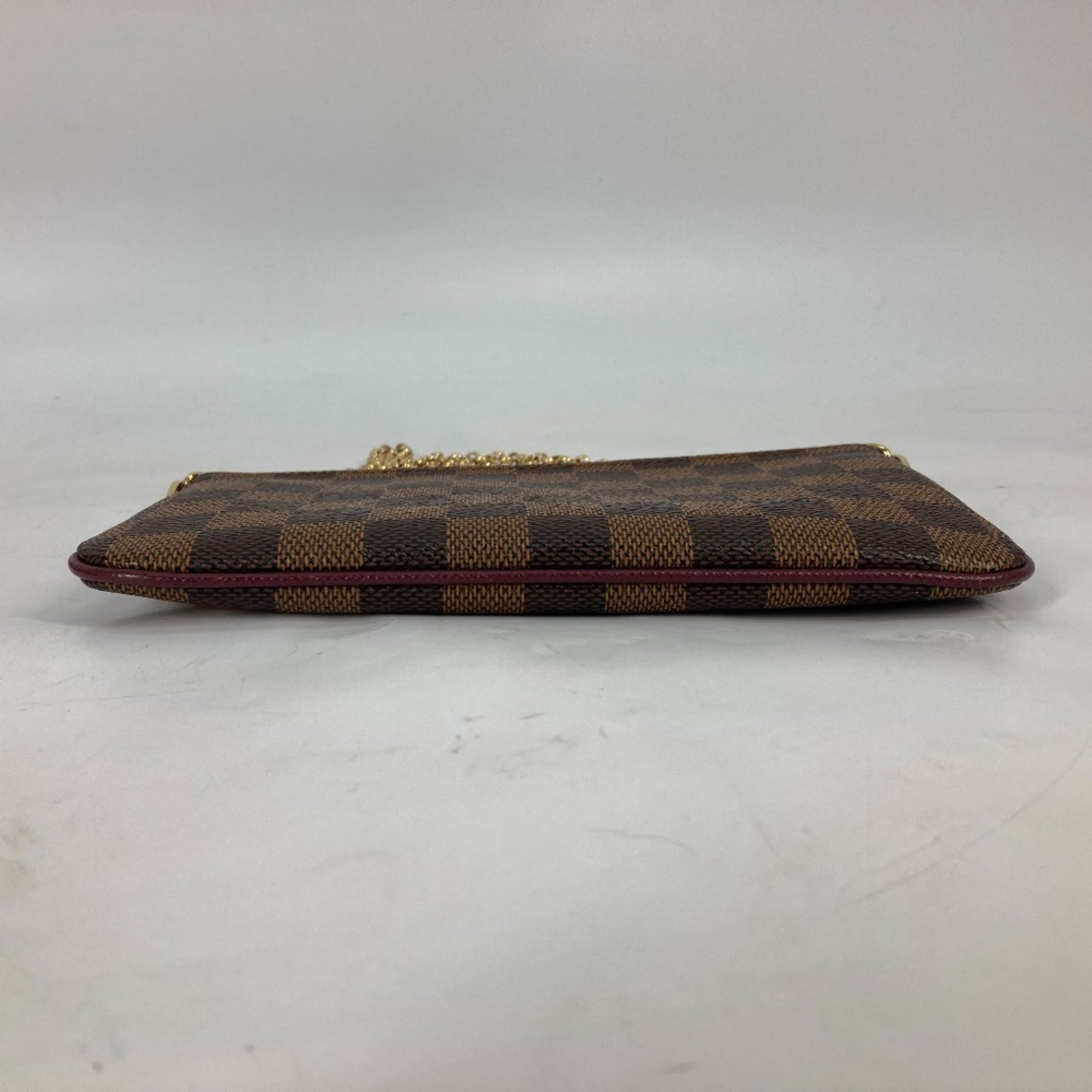 Louis Vuitton Brown Damier Canvas Damier Canvas Pochette Pouch Shoulder Bag (Pre-Owned)